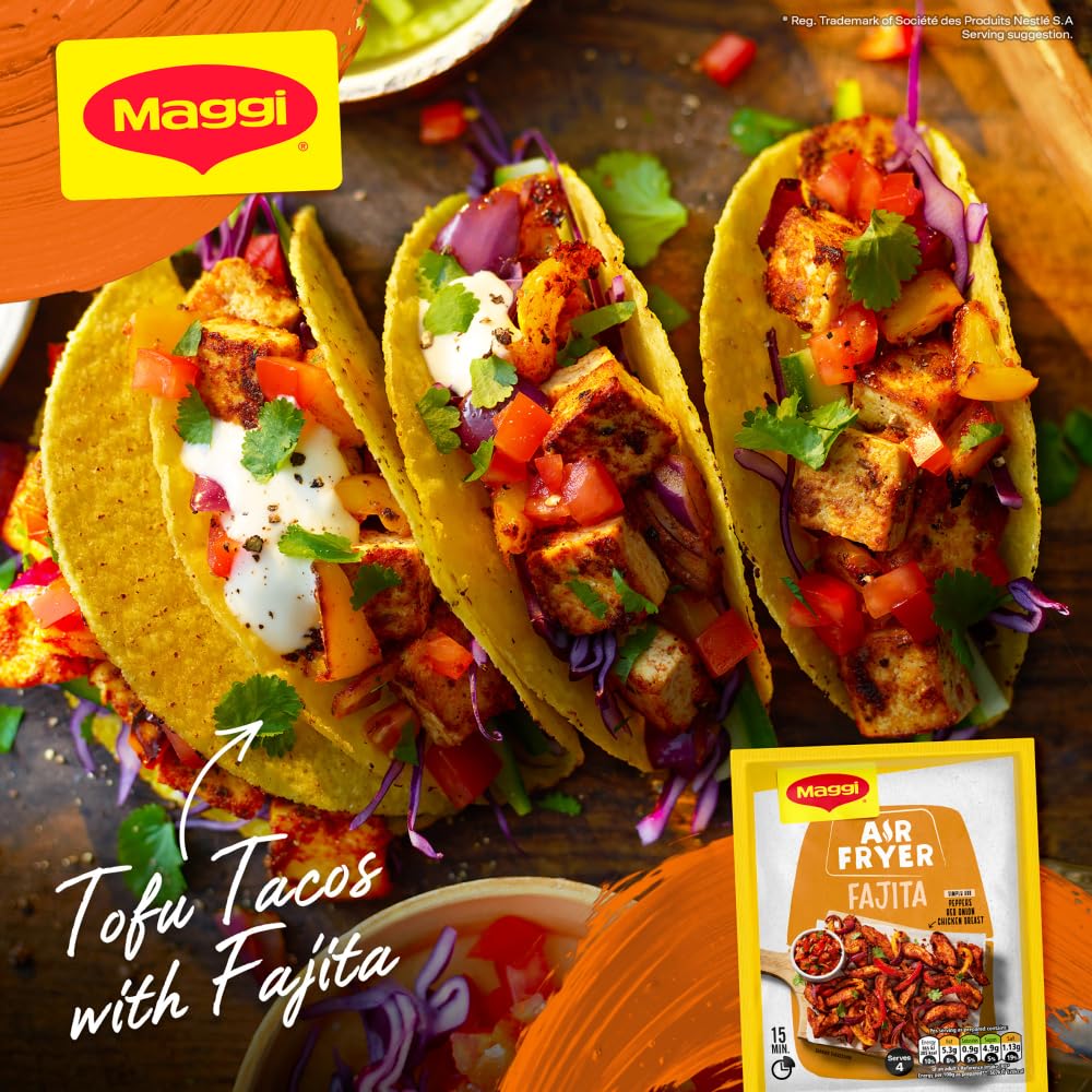 MAGGI - Air Fryer Fajita Herbs and Spices Recipe Mix 27g