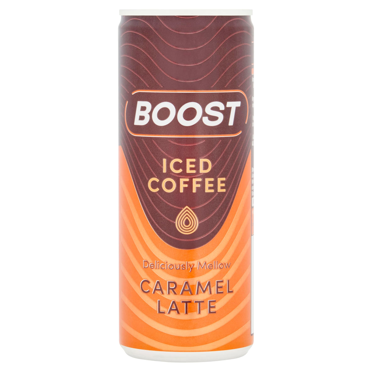 Boost Iced Coffee Caramel Latte Drink - 12 x 250ml Cans