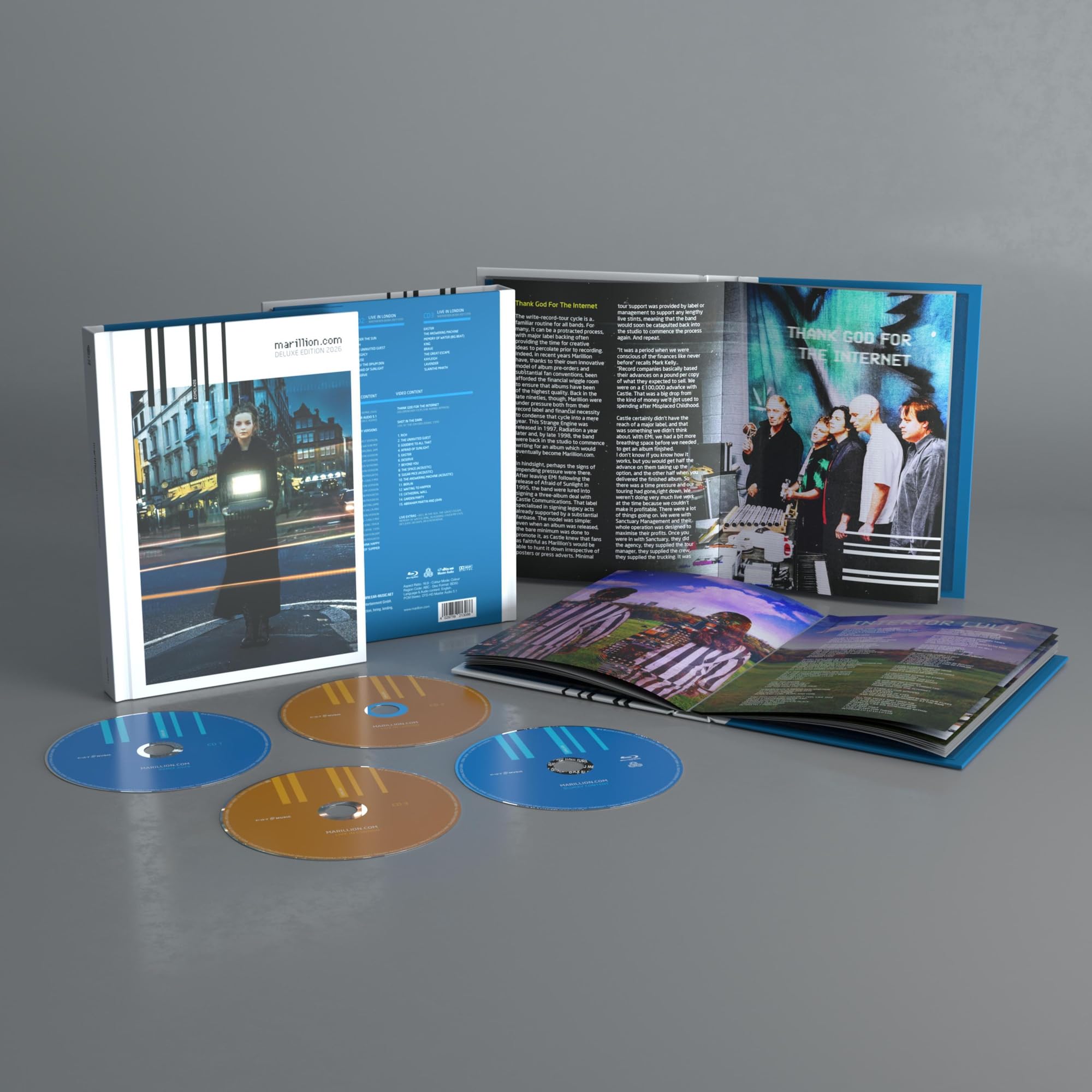 Marillion - Marillion.Com [Deluxe Edition CD & Blu-ray] 1
