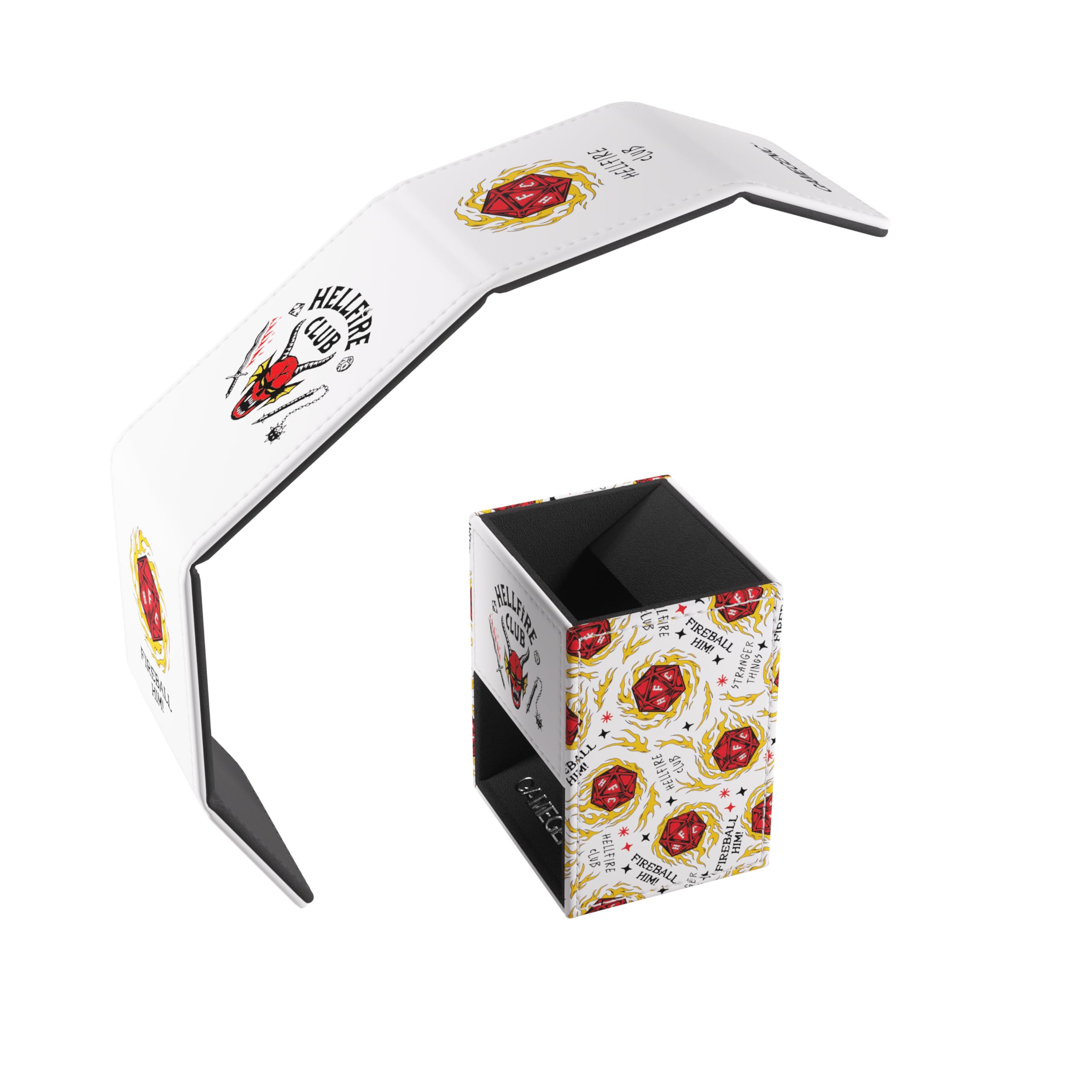 Gamegenic Stranger Things Hellfire Club Premium Dice Tower and Storage Cube 2