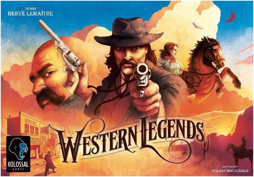 Kolossal Western Legends Board Game (WLB01)