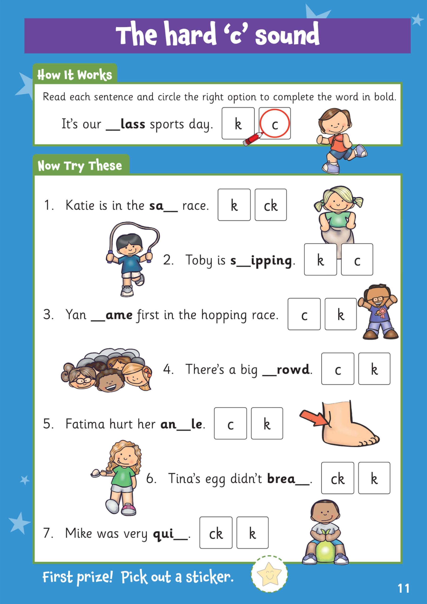 CGP Books 10 Minutes a Day English Activity Book - Ages 5-7 | National Curriculum Aligned | 64 Pages 5