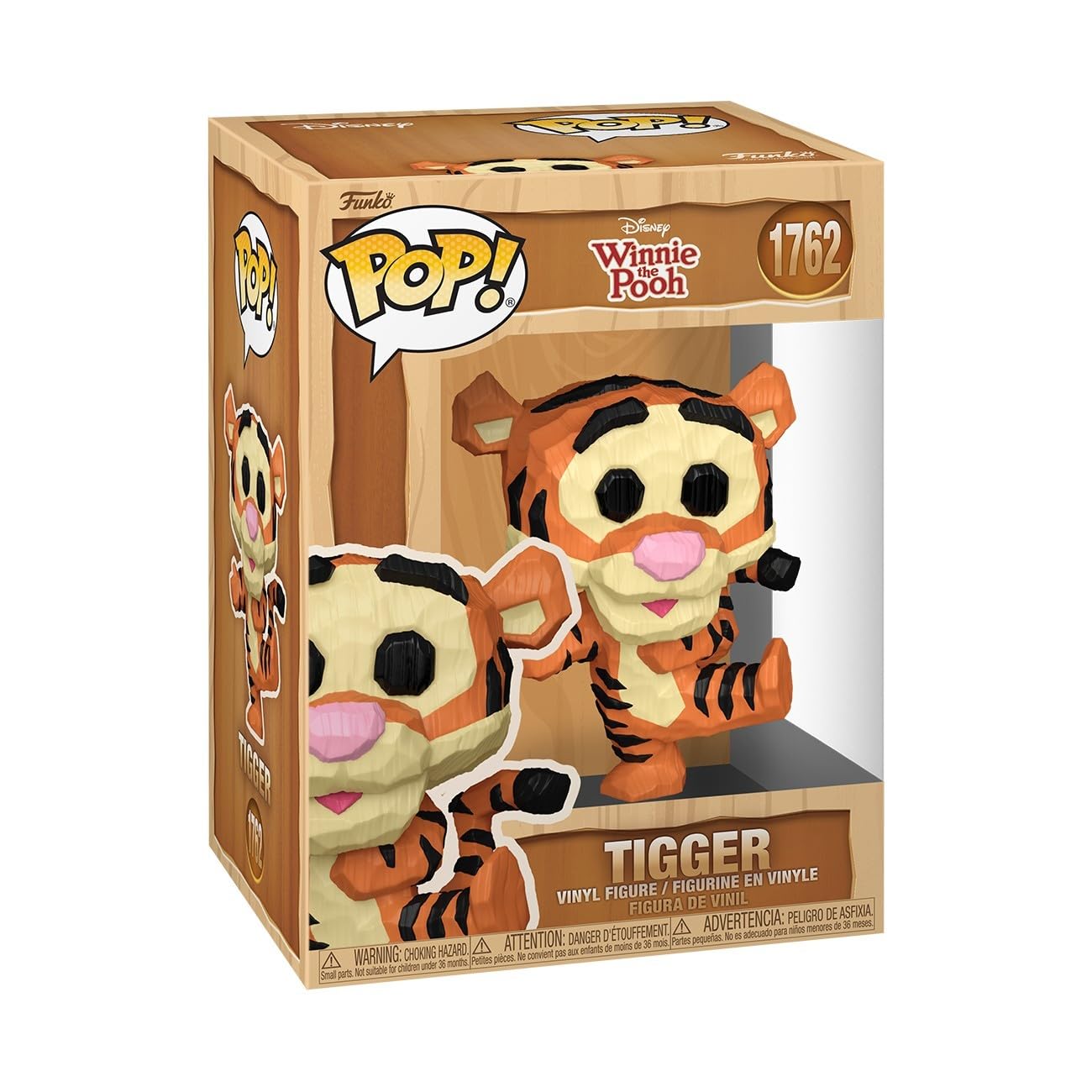Funko POP! Disney Winnie the Pooh - Tigger (Whittled) Vinyl Figure | 3.75 Inches | Ages 3+
