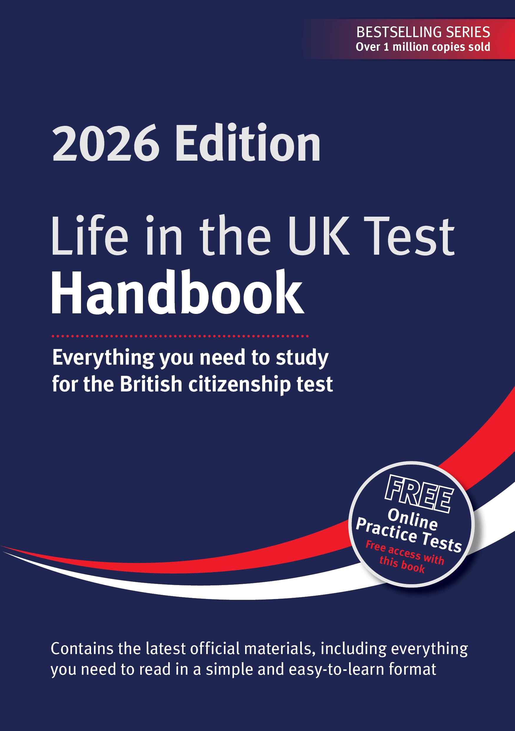 Red Squirrel Publishing Life in the UK Test: Handbook 2026 | Paperback | English 1