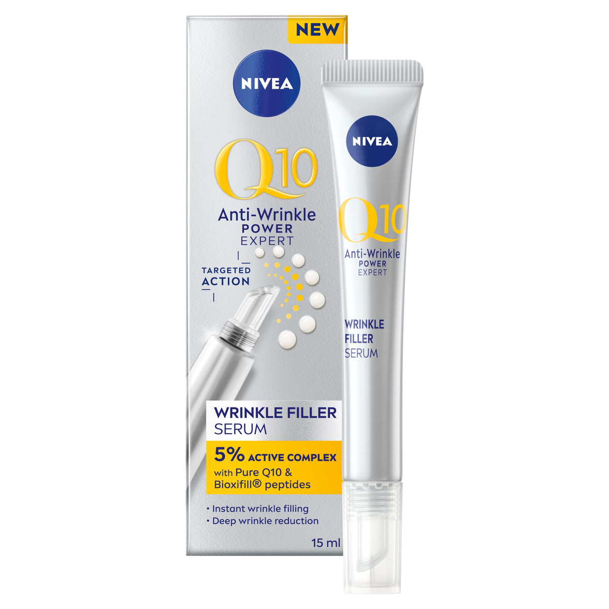 NIVEA Q10 Anti-Wrinkle Power Expert Wrinkle Filler Face Serum - 15 ml