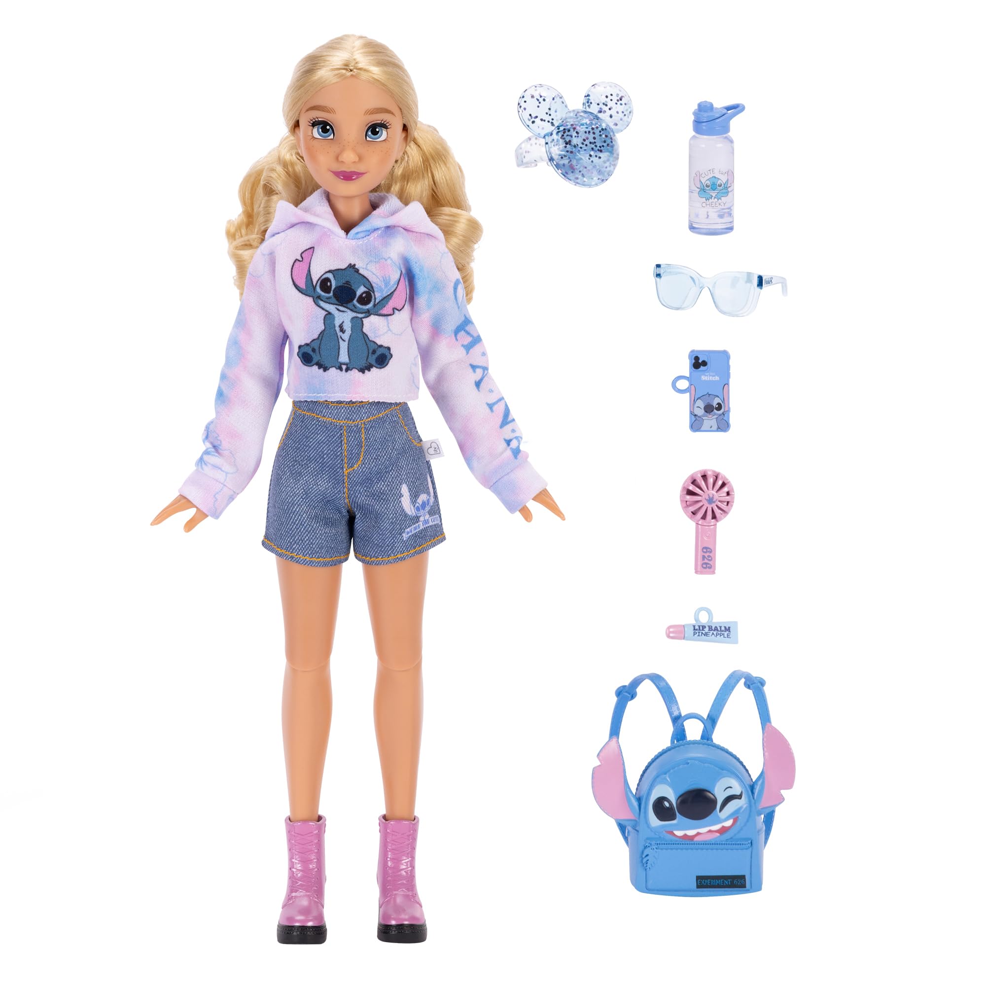 Disney ILY 4ever Stitch Inspired Fashion Doll - 11.5 Inch Tall | 13 Points of Articulation