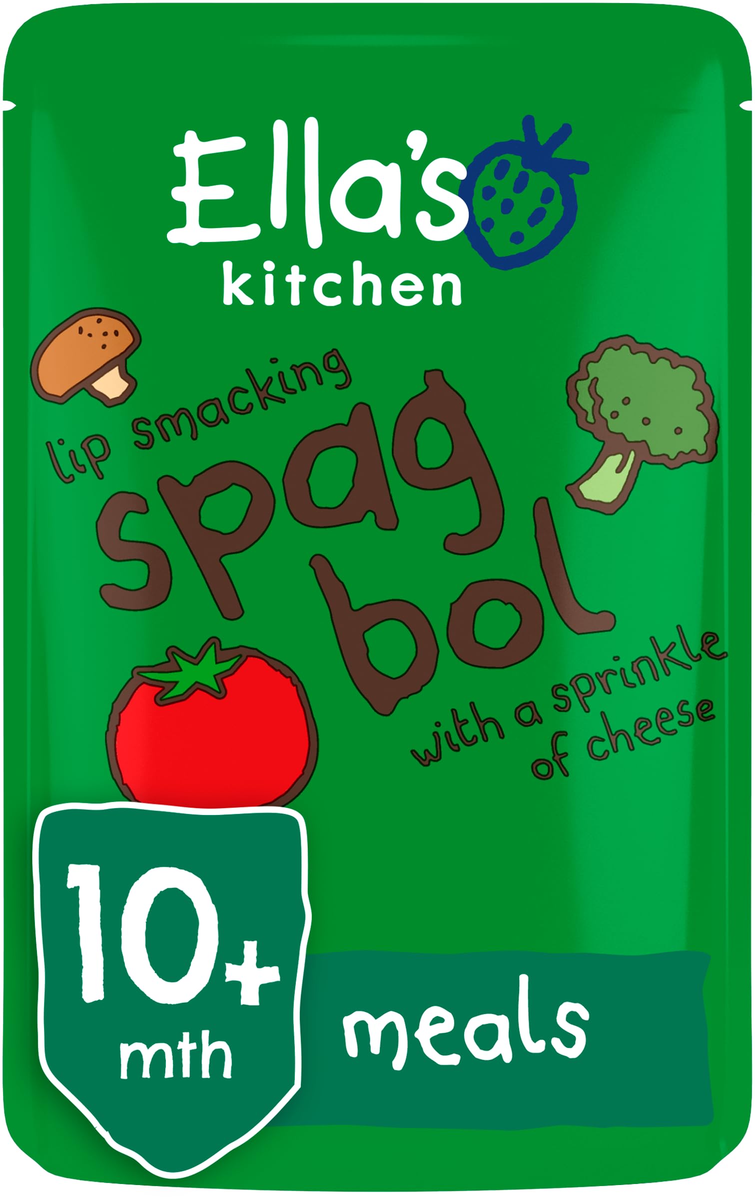 Ella's Kitchen Organic Spaghetti Bolognese Stage 3 from 10 Months - 190g Pouch