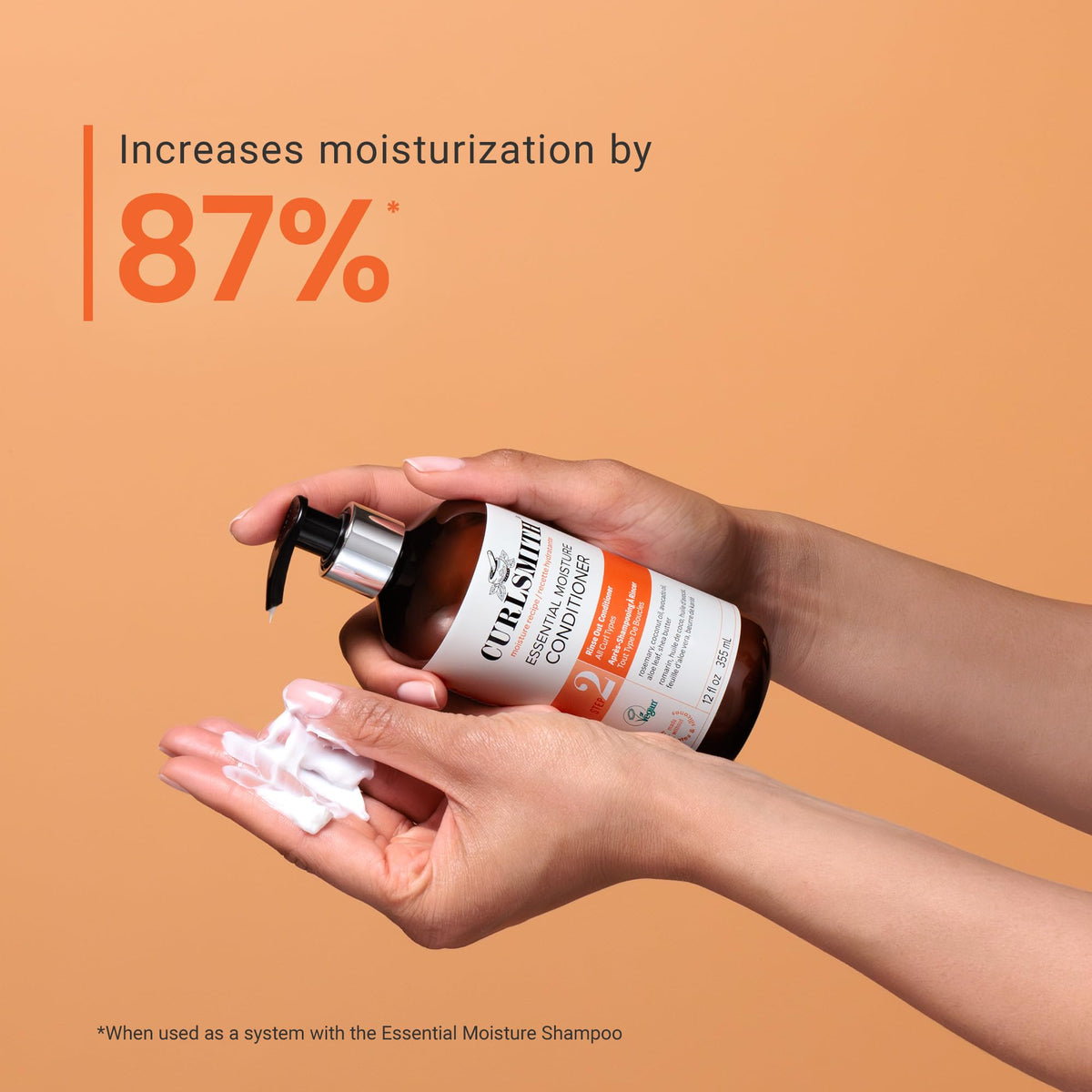Curlsmith Essential Moisture Conditioner - Hydration & Weightless Moisture for All Curl Types | 88 ml 4