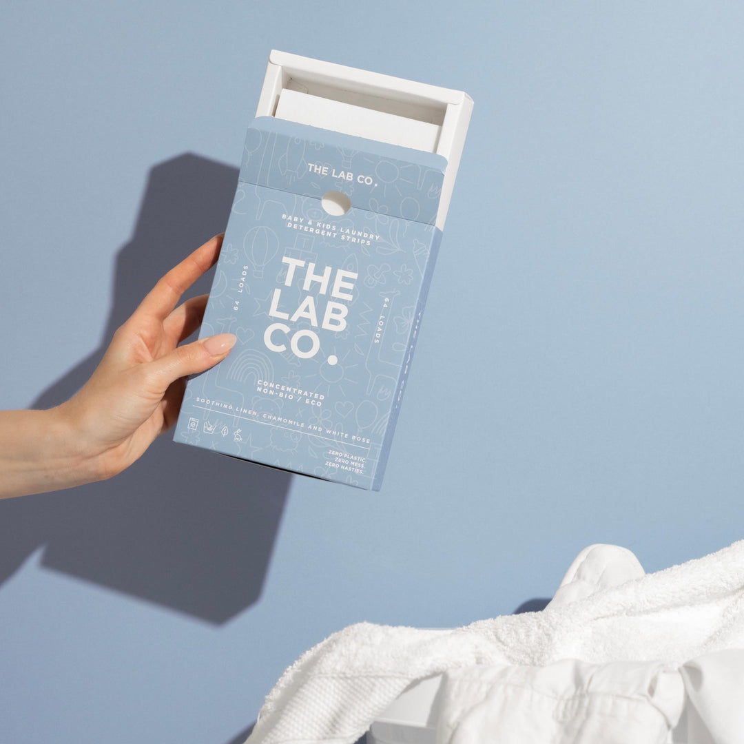 The Lab Co. - Laundry Detergent Strips Sheets (64 Loads, Eco Ultra-Concentrated)