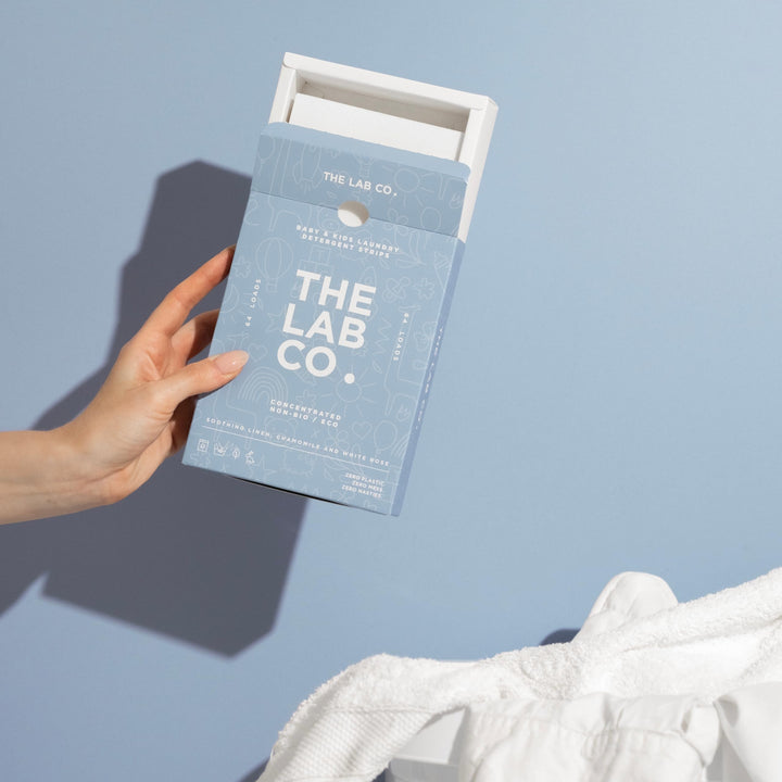 The Lab Co. - Laundry Detergent Strips Sheets (64 Loads, Eco Ultra-Concentrated)