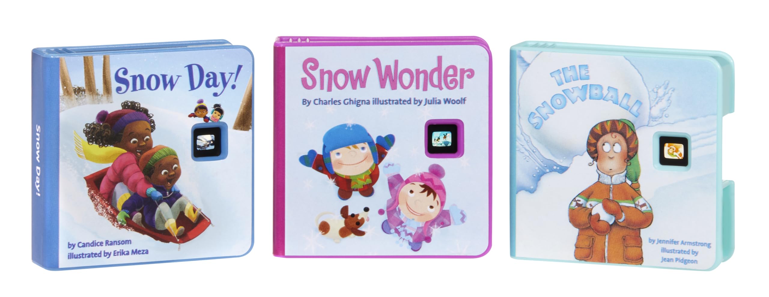 Little Tikes Story Dream Machine Snowy Day Collection - 3 Books & 1 Light-Up Character for Ages 3+ 8