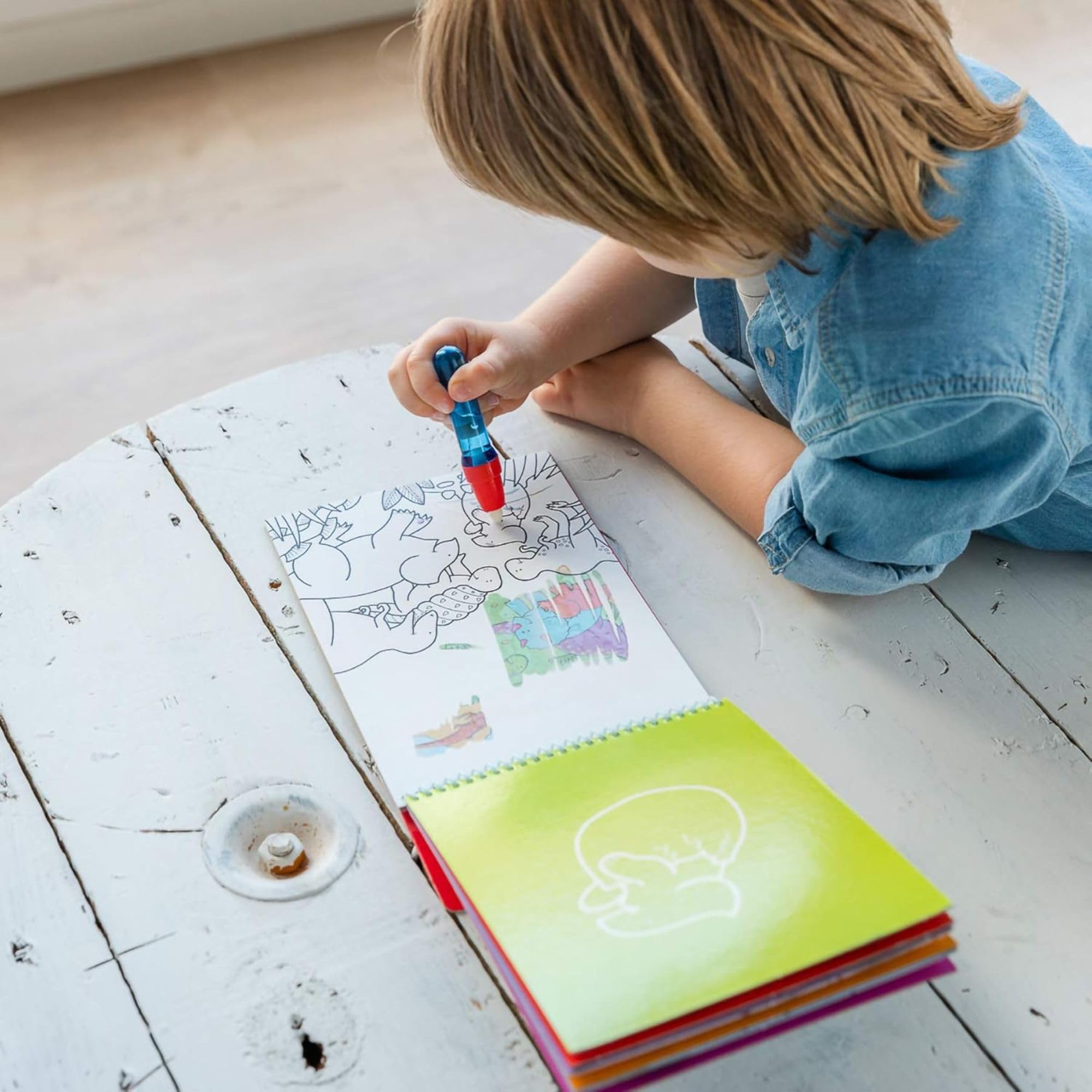 Galt Water Magic Animals Colouring Book - Reusable Boards, Mess-Free, Ages 3+ 3