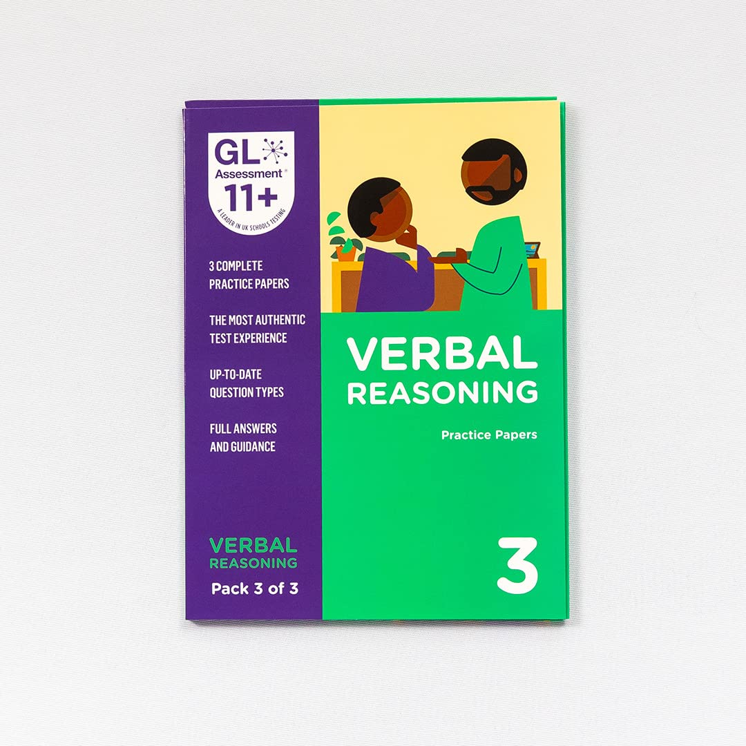 GL Assessment 11+ Practice Papers Verbal Reasoning Pack 3 (Multiple Choice) - Study Aid for 11+ Exams 1