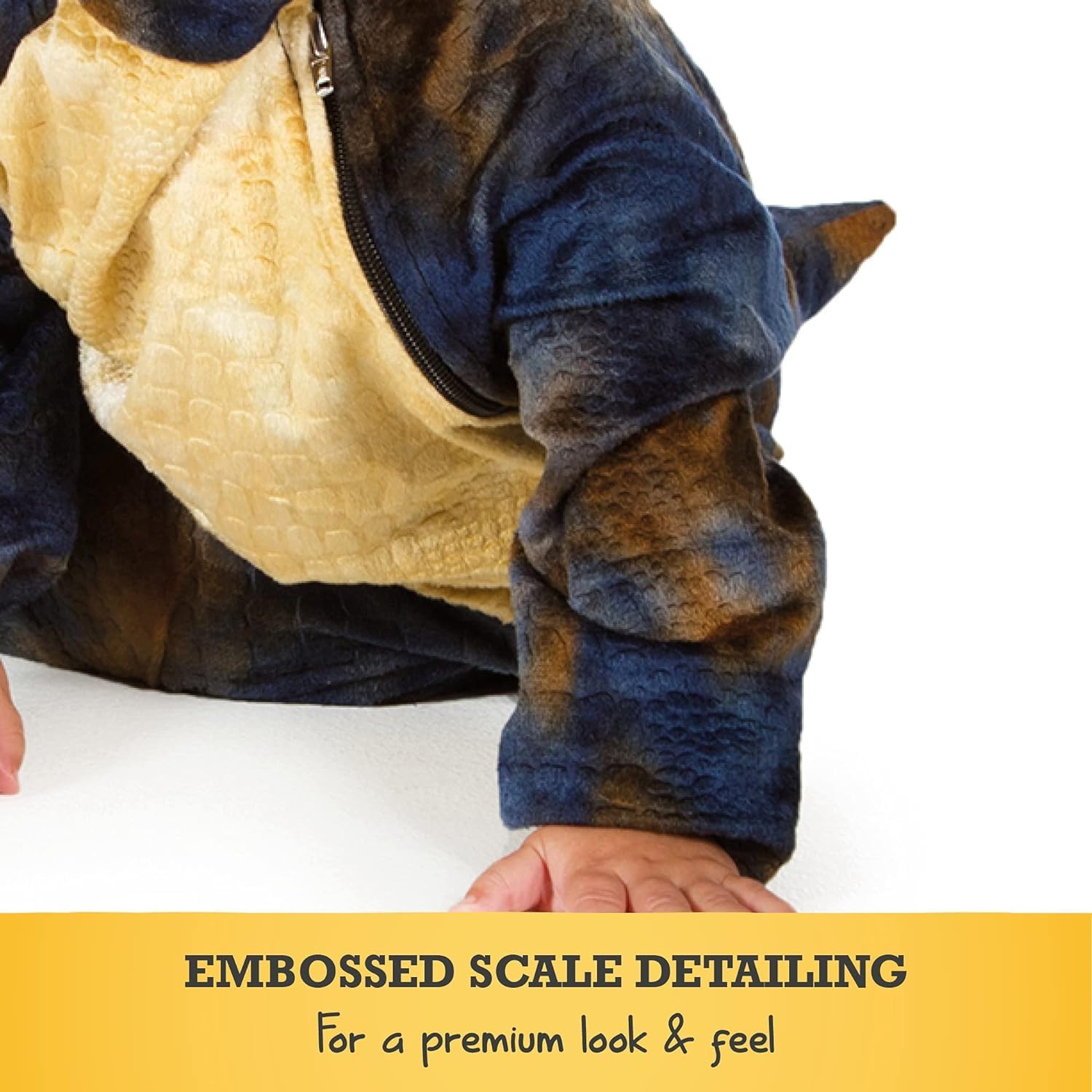 PRETEND TO BEE Baby Triceratops Dinosaur Dress Up Costume - Toddler & Kids Pretend Play 5