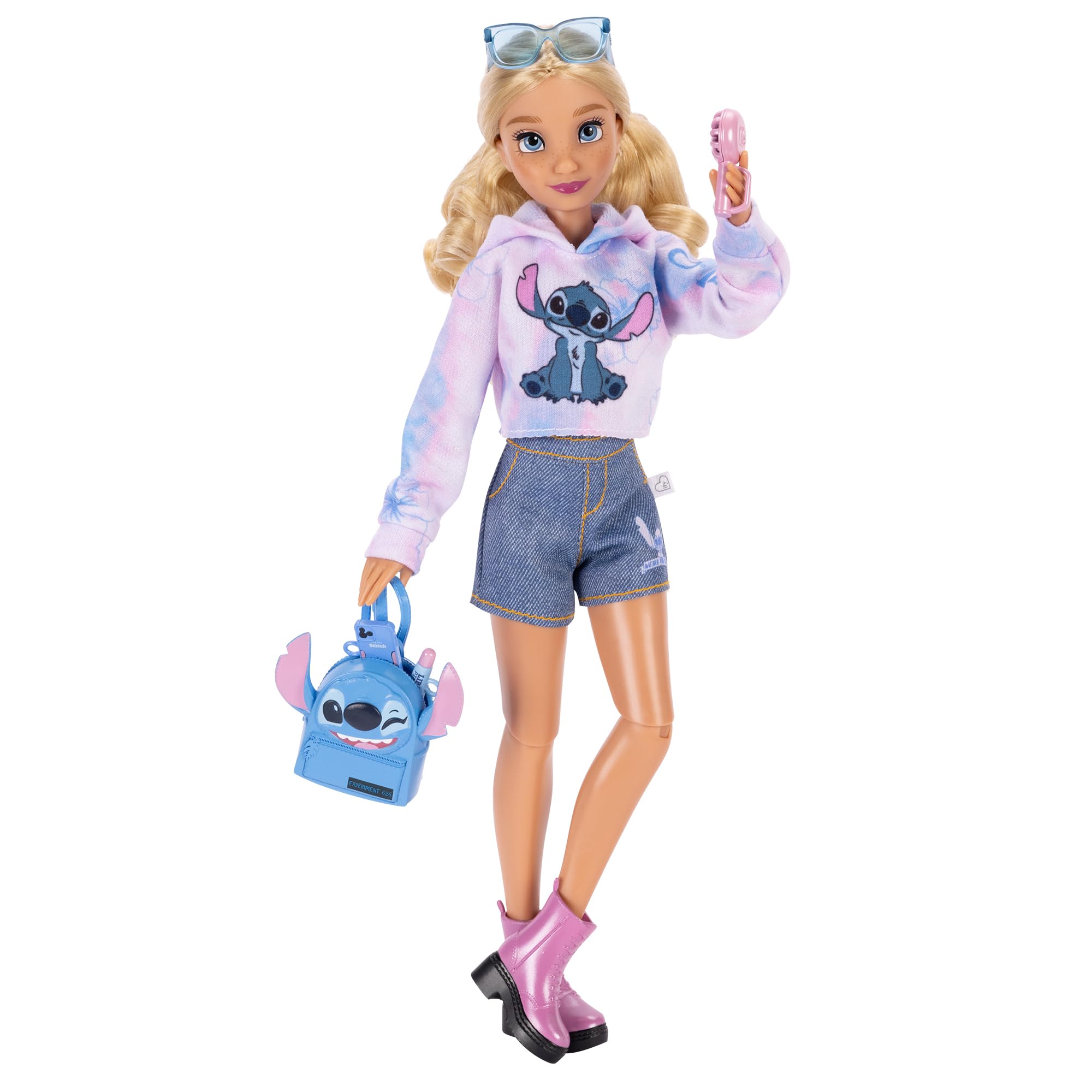 Disney ILY 4ever Stitch Inspired Fashion Doll - 11.5 Inch Tall | 13 Points of Articulation