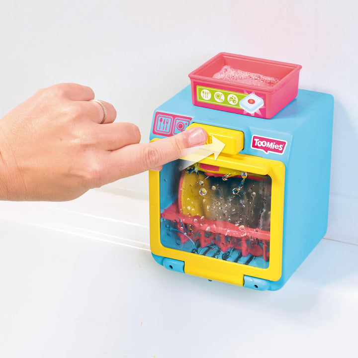 TOMY Toomies Spin & Splash Dishwasher – Interactive Bath Toy for Toddlers 18M+