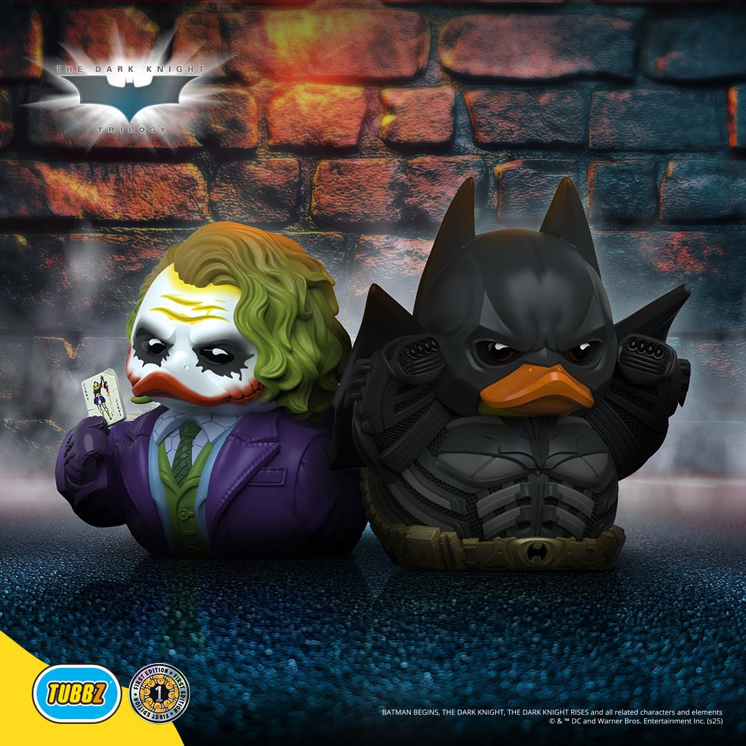 TUBBZ Boxed Edition: Batman The Dark Knight - Batman Cosplaying Rubber Duck Vinyl Figure 6