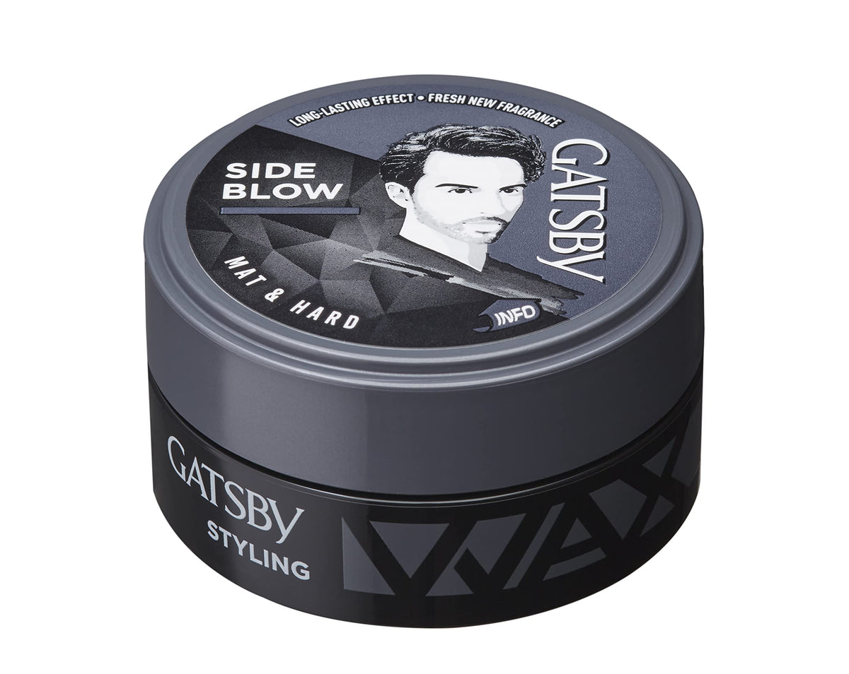 Gatsby Hair Styling Wax Matt & Hard - 75 g, Grey