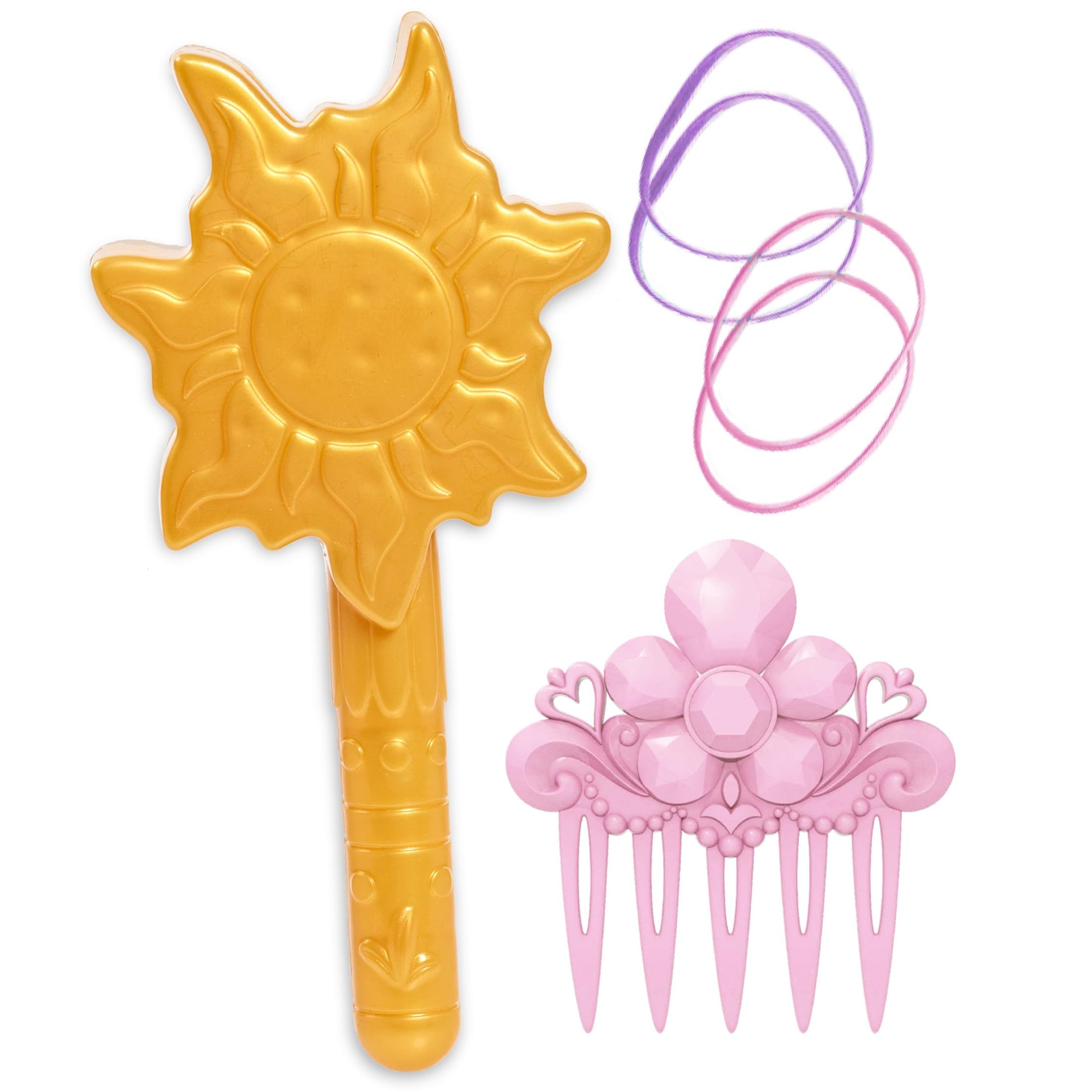 Disney Princess Rapunzel 20 cm Hairdressing Head with 7-Piece Accessory Set 7