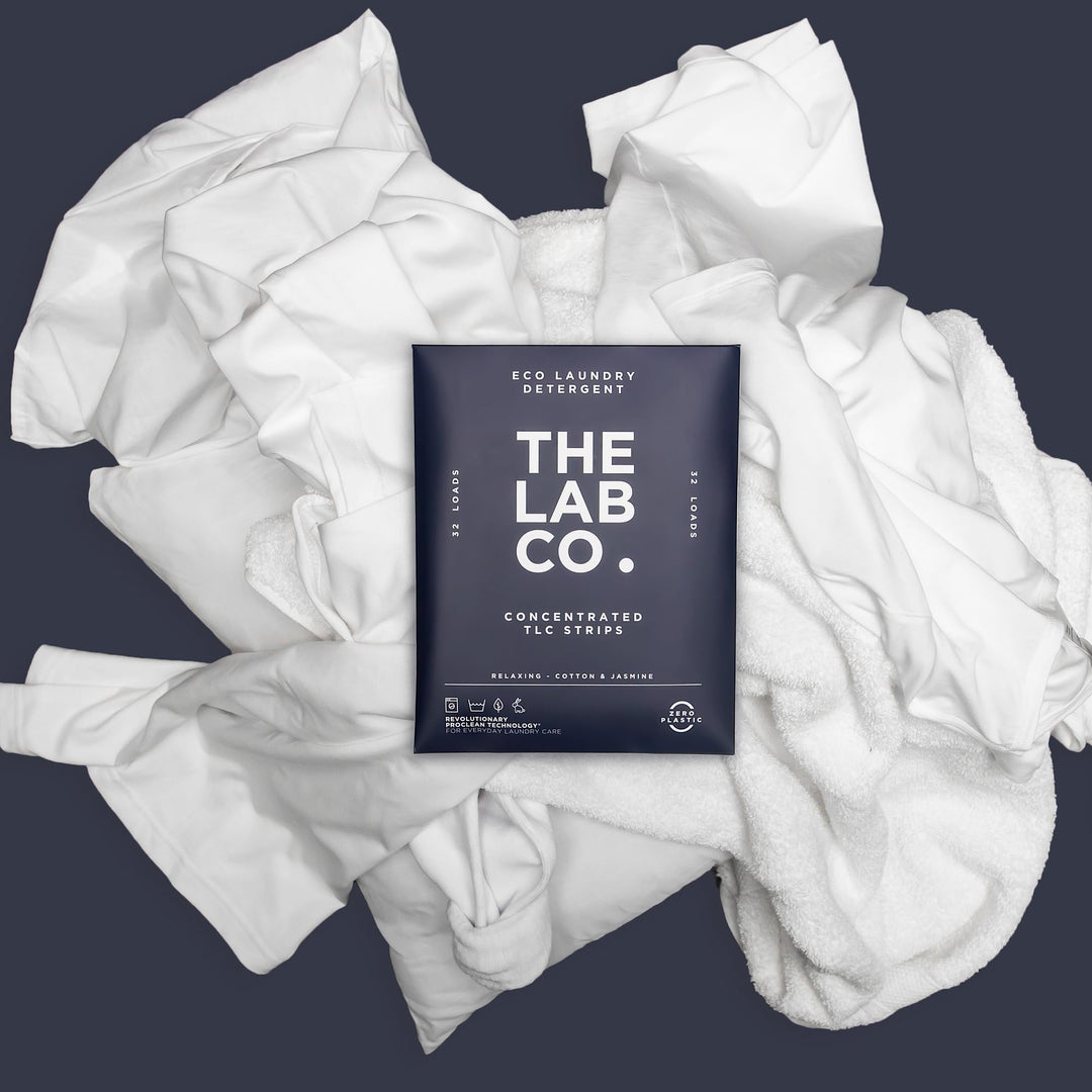 The Lab Co. - Laundry Detergent Strips (32 Loads, Cotton Lavender Jasmine)