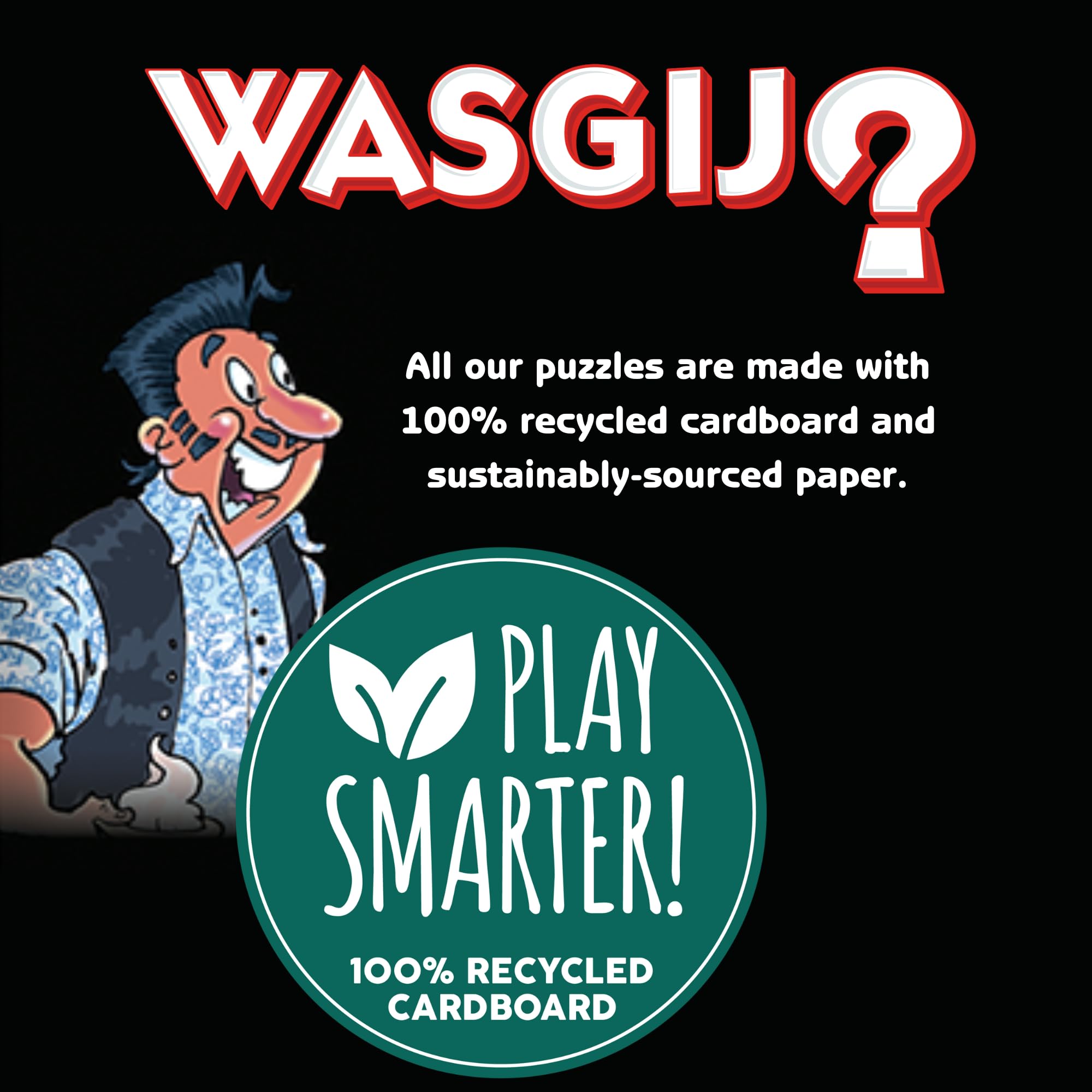 Jumbo Wasgij Mystery 27 - A Close Shave 1000 Piece Jigsaw Puzzle 2