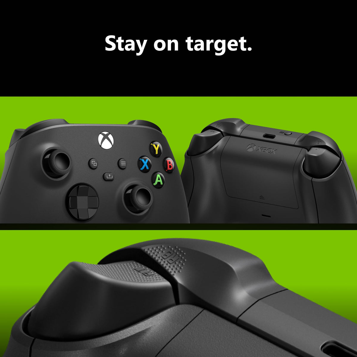 Xbox Wireless Controller - Xbox Series X|S, Xbox One, PC, Carbon Black