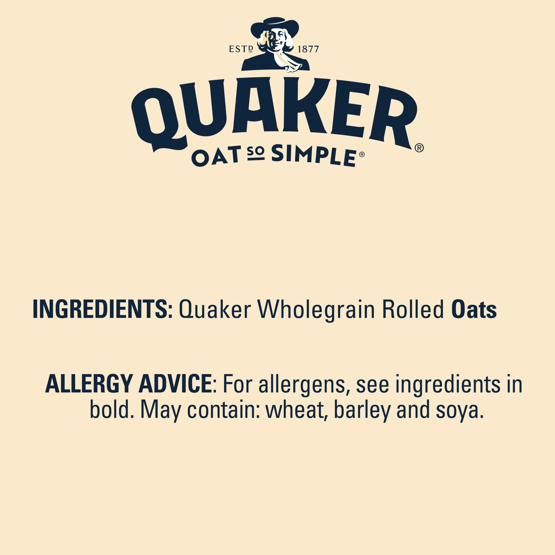 Quaker Original Oat So Simple Family Pack - 100% Whole Grain | Ready in 2 Minutes | 22 Sachets 2