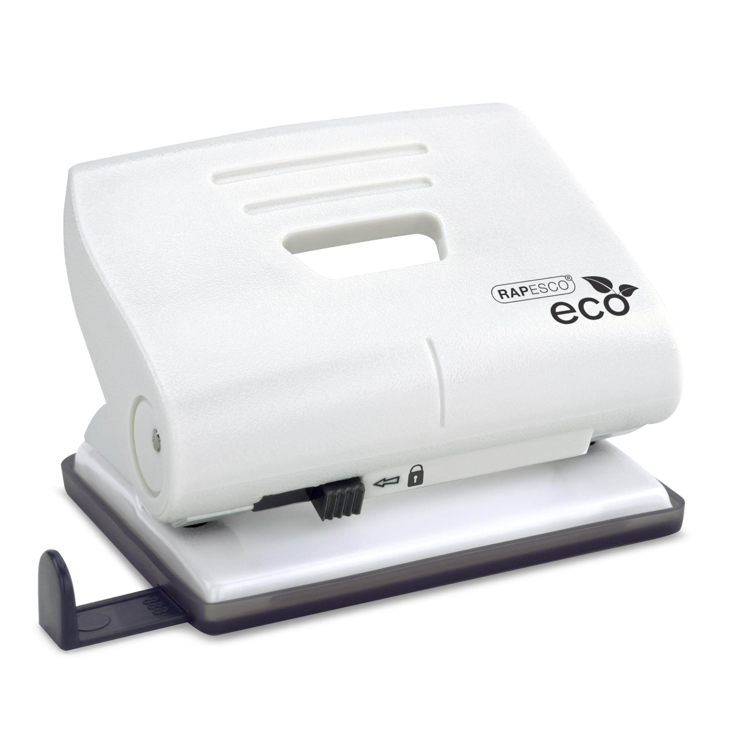 RAPESCO 1522 ECO 2-Hole Punch - 22 Sheet Capacity | 6mm Holes | Soft White 1
