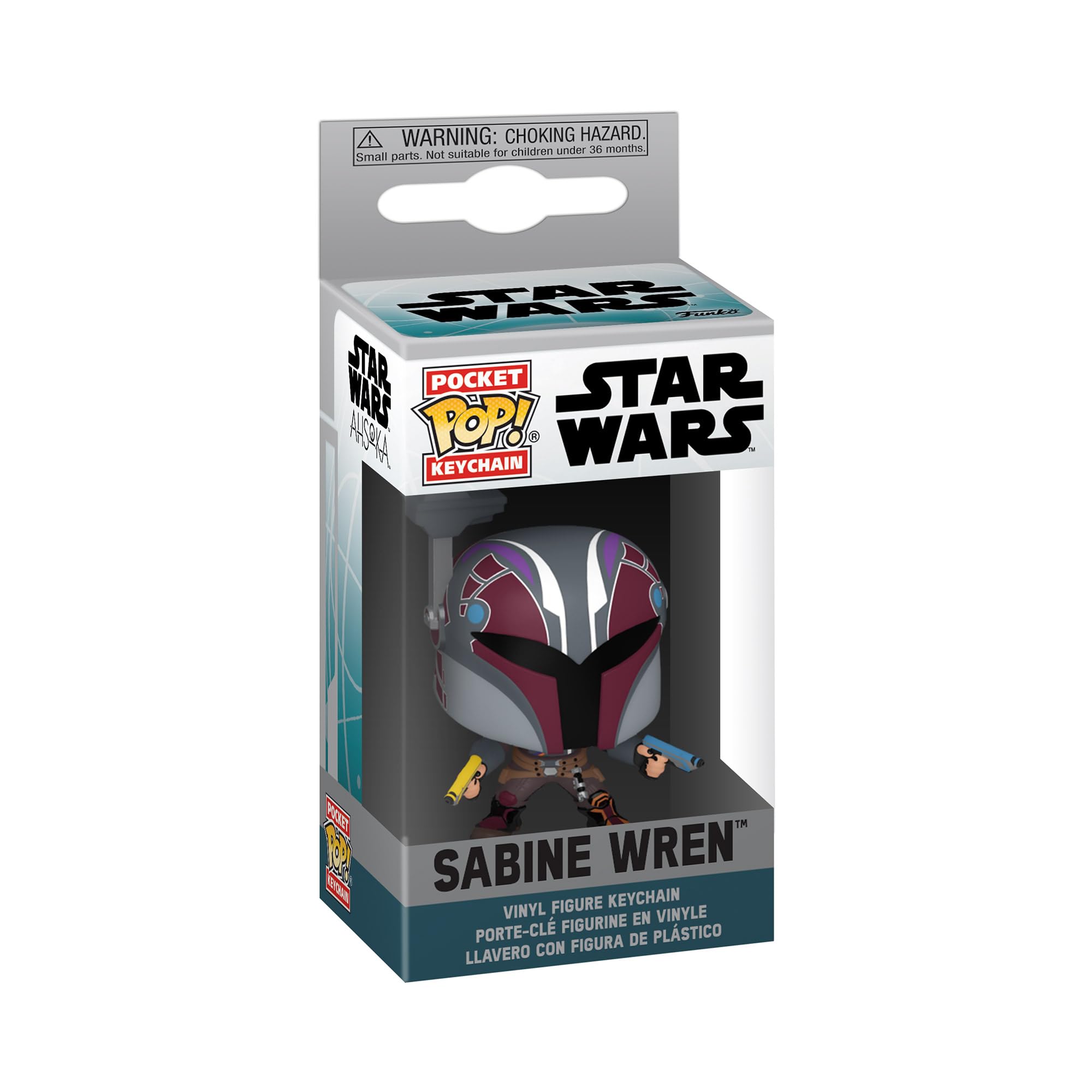 Funko Pop! Keychain: Ahsoka - Sabine Wren Vinyl Figure - Star Wars Collectible 5