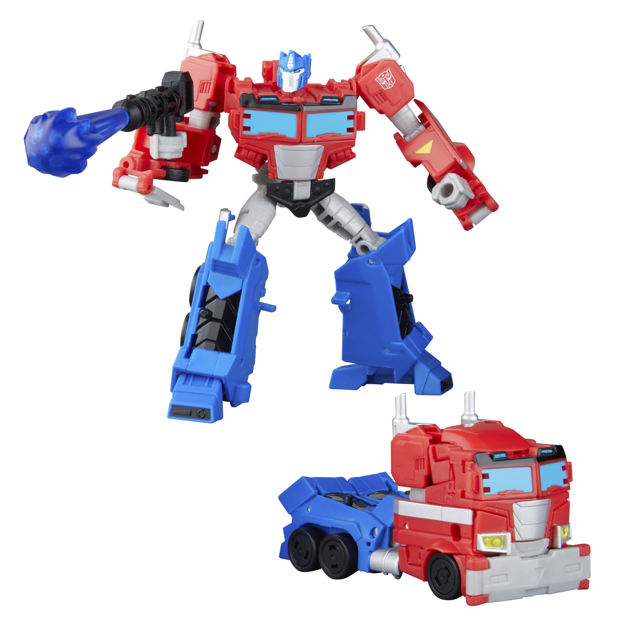 Transformers Optimus Prime Action Figure - 2-in-1 Conversion | 5-Inch Robot | 13 Steps 1