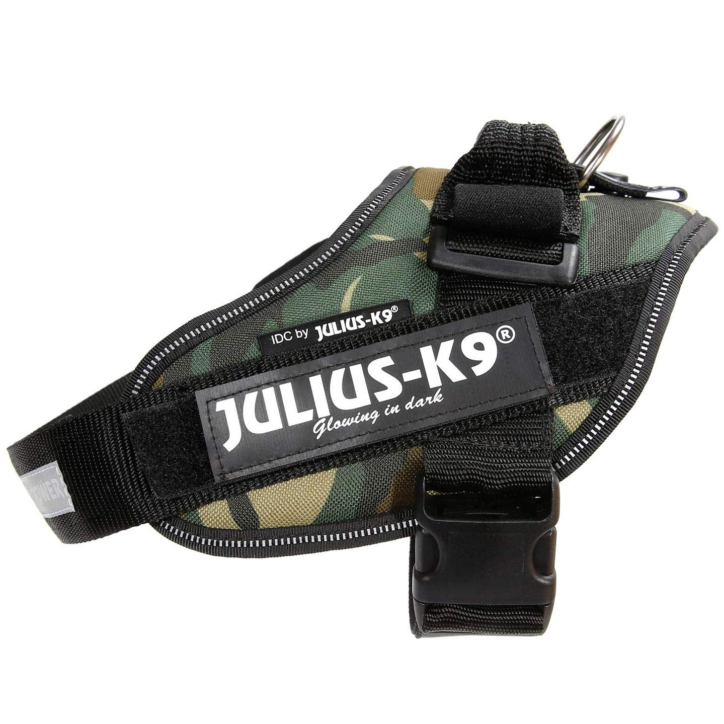 Julius-K9 IDC Powerharness - Vest Harness for Dogs | Camouflage, Size M/0 | 14-25 kg 2