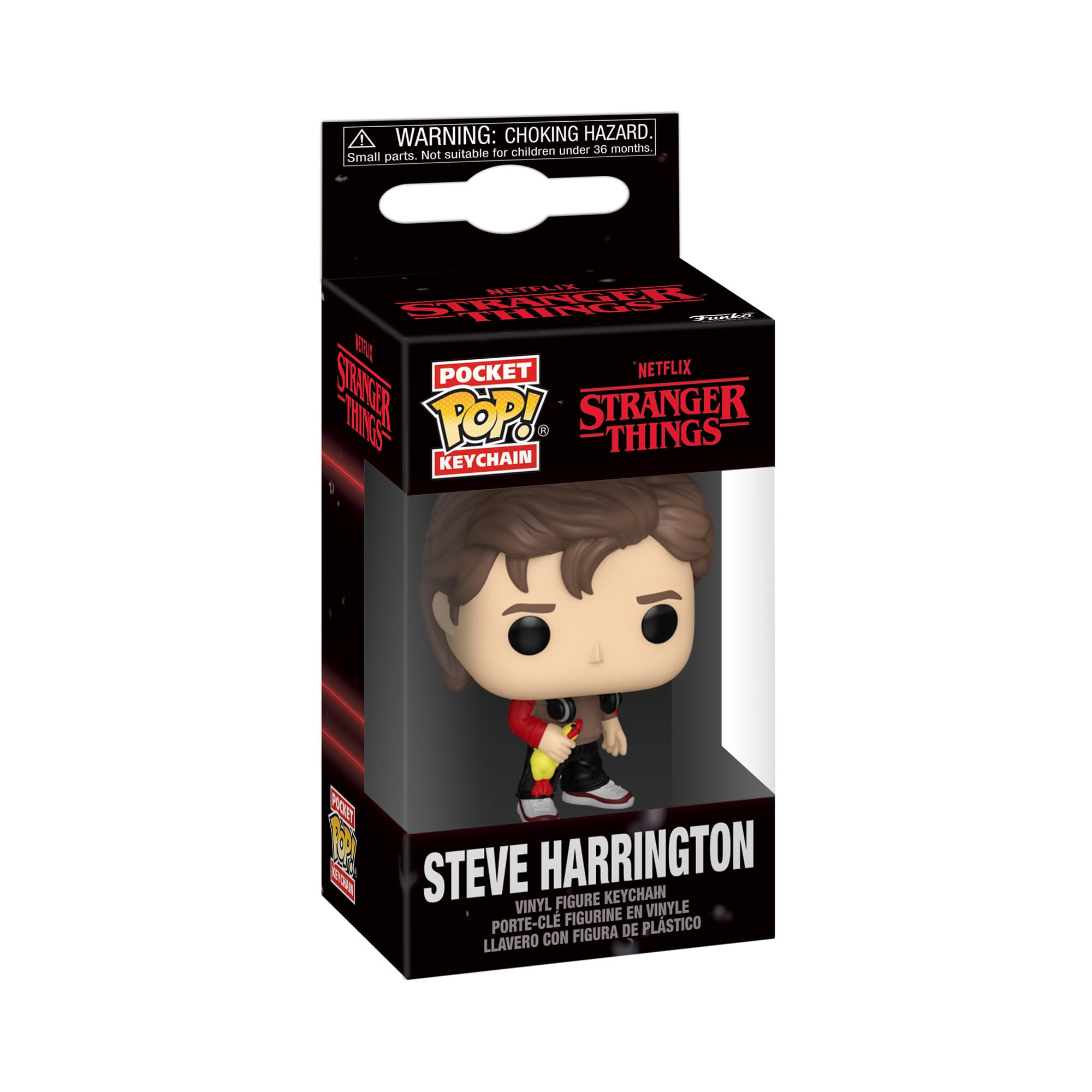 Funko Pop! Keychain: Stranger Things Season 5 - Steve Harrington Vinyl Figure 2