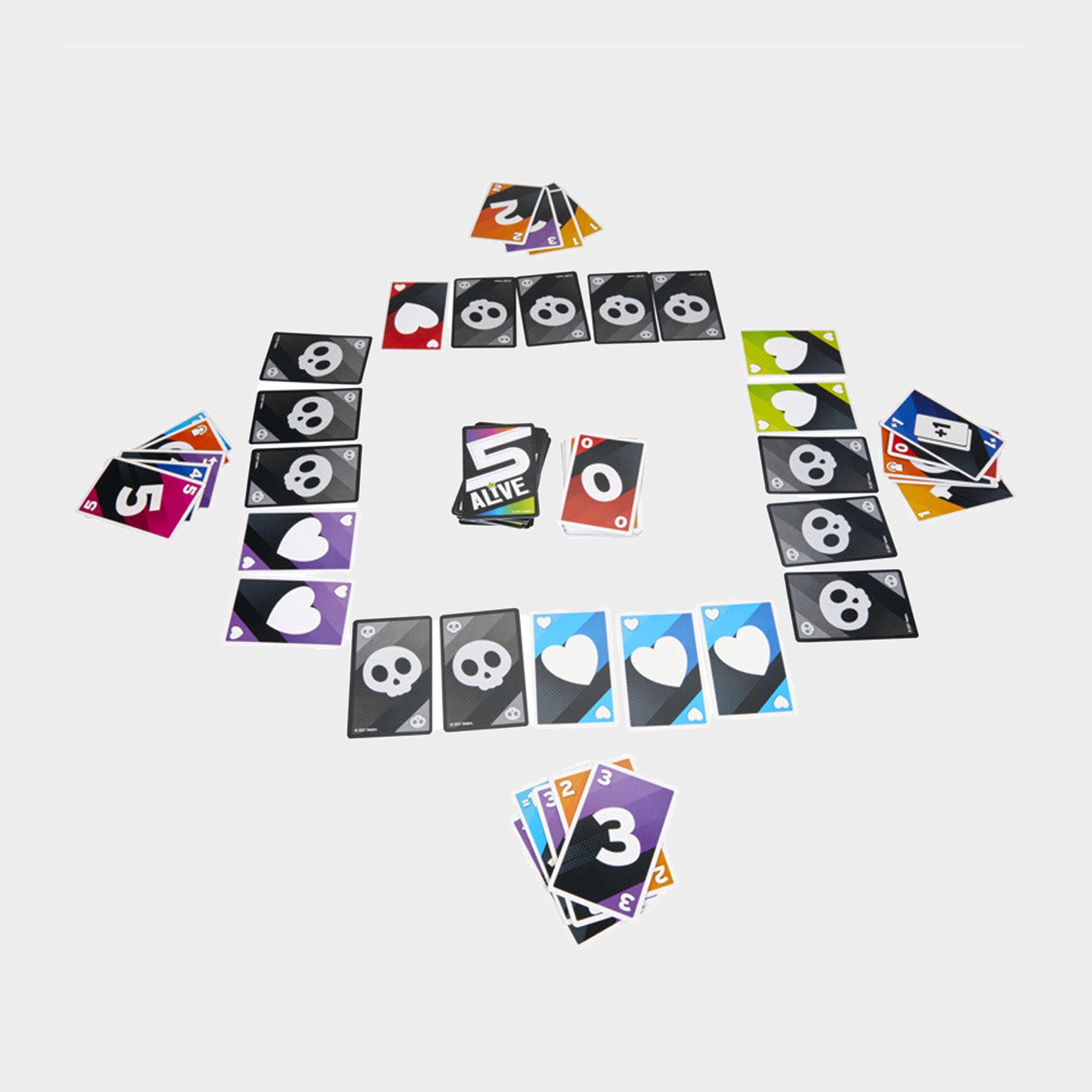 Hasbro Gaming 5 Alive Card Game for Kids & Families - Fast-Paced Fun for 2 to 6 Players 2