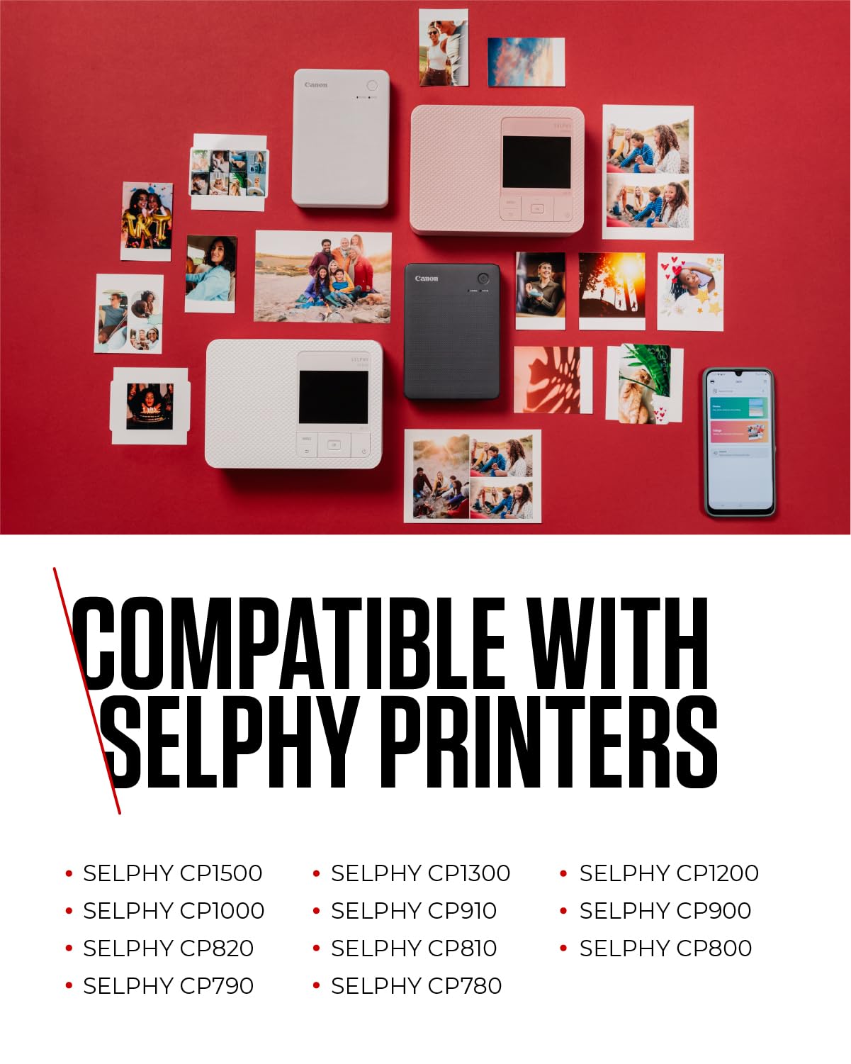 Canon SELPHY KP-36IP Ink + Paper Multipack - 36 Postcard Prints (4x6") 6