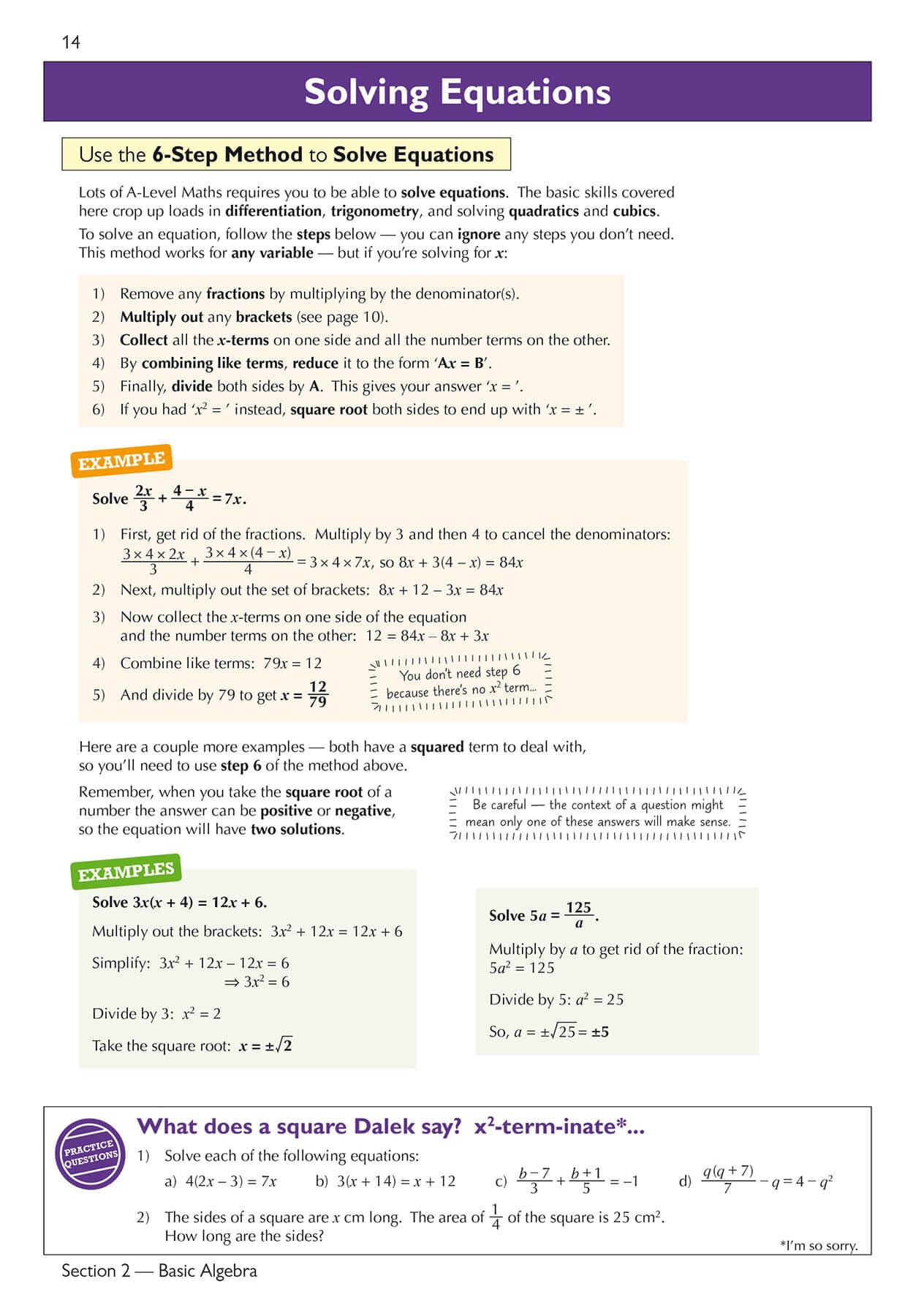 CGP Head Start to A-Level Maths - Bridging GCSE to A-Level | Paperback | Online Edition Included 8
