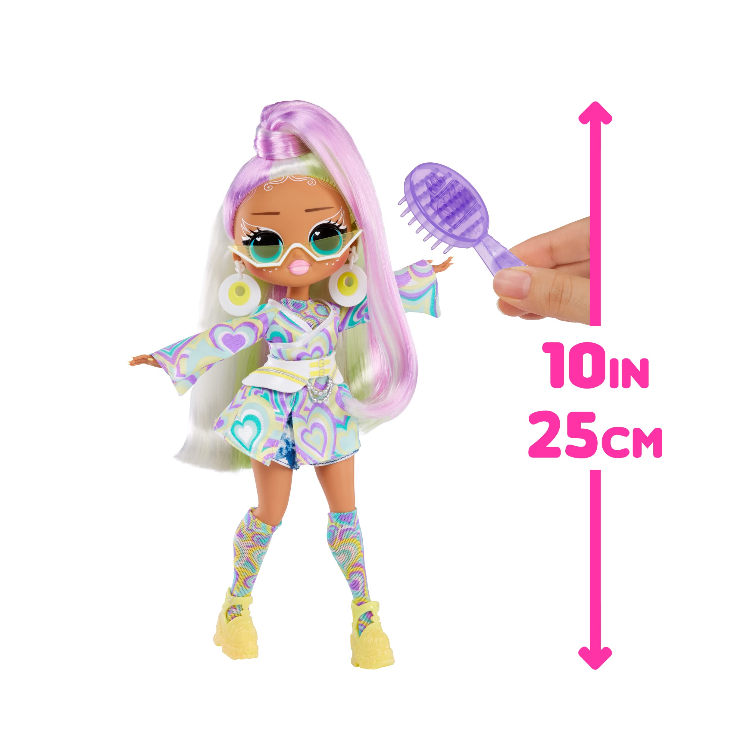 L.O.L. Surprise! OMG Sunshine Makeover Fashion Doll - Sunrise | Colour Change Features | Includes Accessories 3