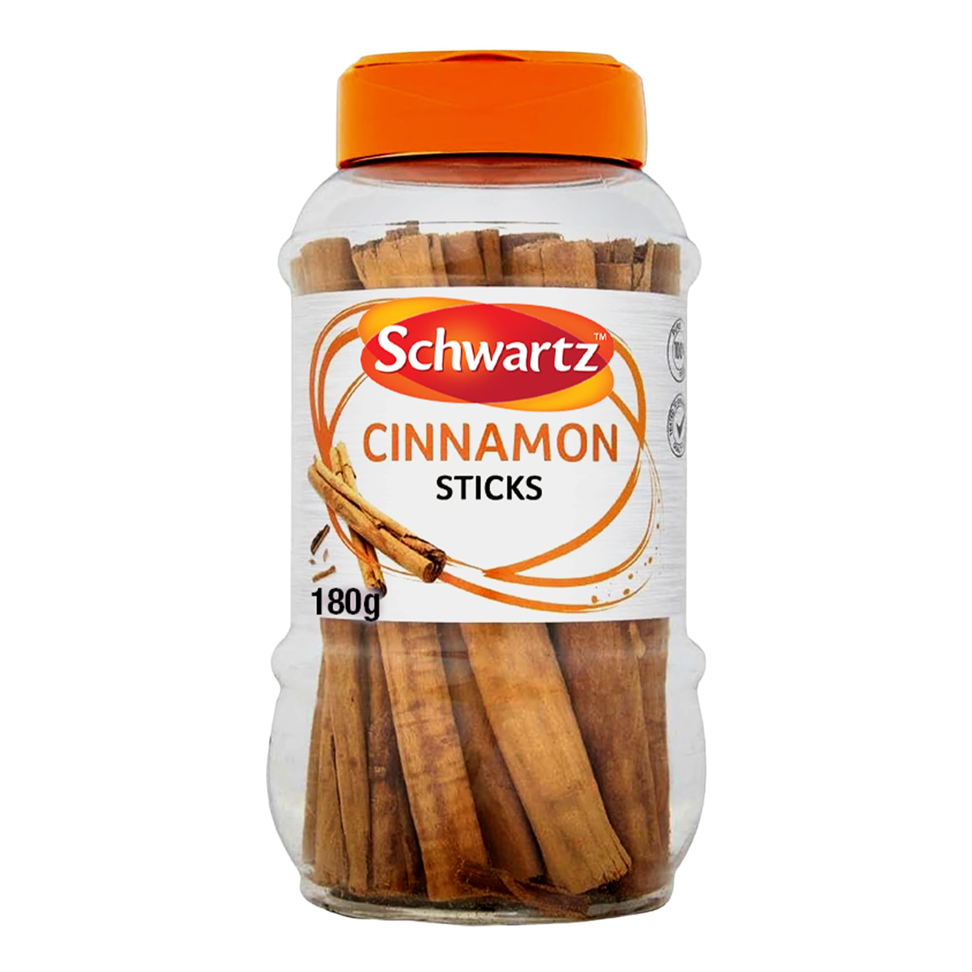 Schwartz Pure Cinnamon Sticks - Sweet, Woody Flavour | 180g