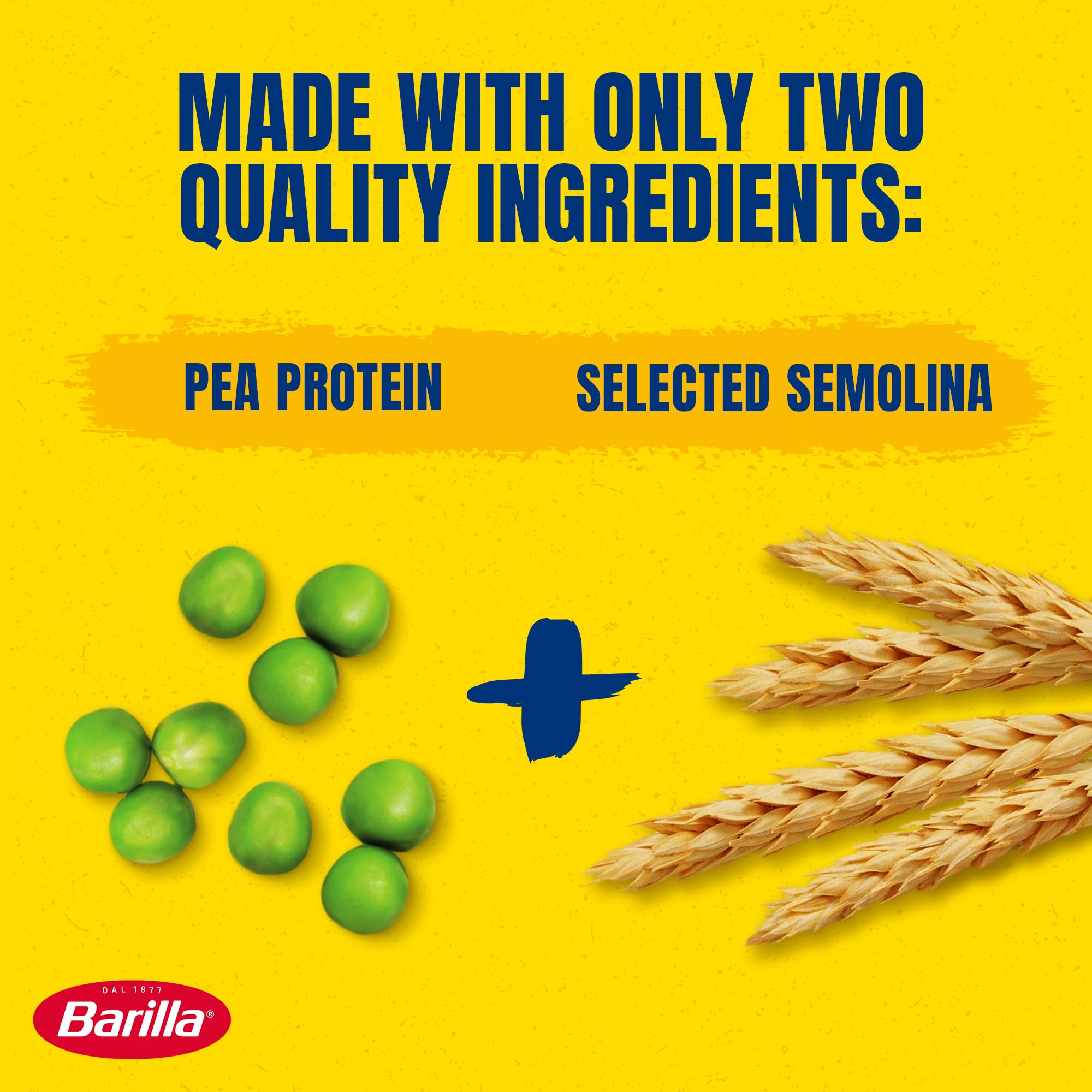 Barilla Spaghetti Protein Plus – High Protein Italian Pasta Made with Durum Semolina & Pea Protein 2