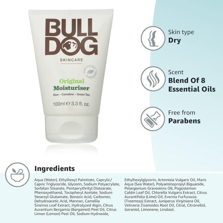 Bulldog - Original Moisturiser for Men 100ml (‎LWT1004)