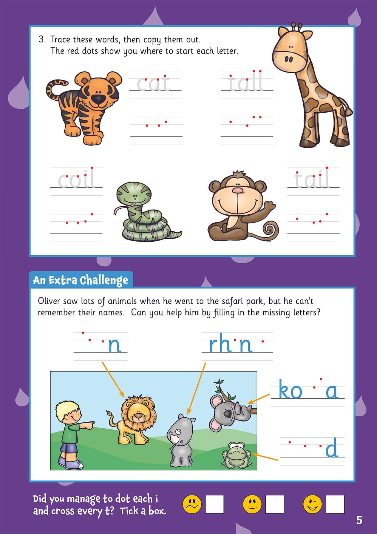 CGP Books Handwriting Activity Book for Ages 5-6 - Year 1 Study Aid | 32 Pages | English 5