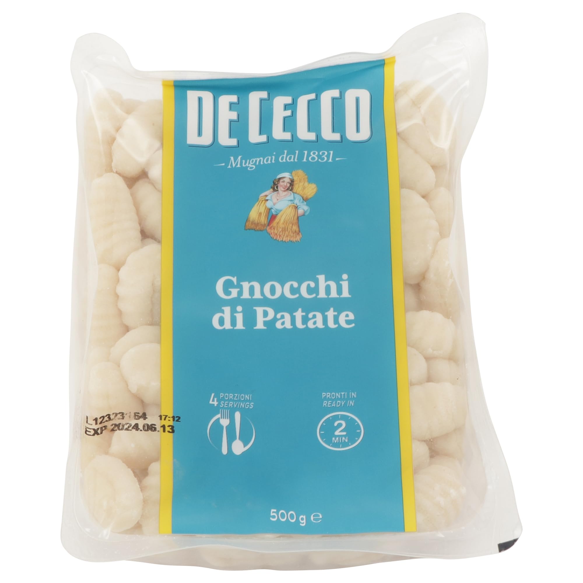 De Cecco Gnocchi di Patate - Fresh Potato Gnocchi | 500g Pack