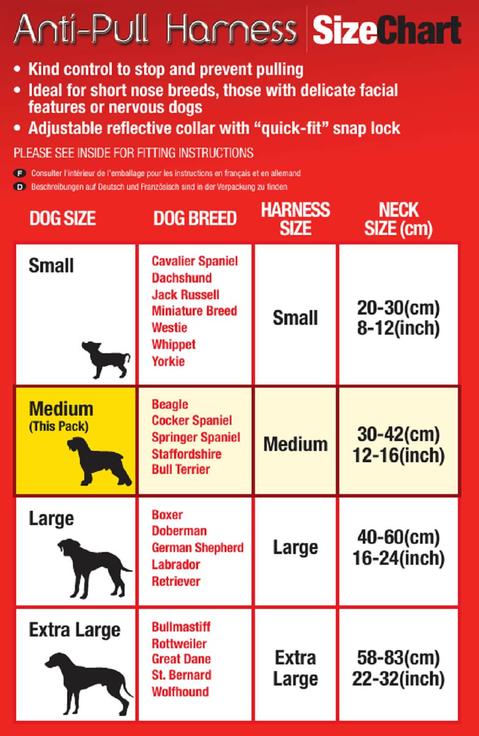 Mikki Dog Anti-Pull Vest Harness - Gentle Control | Neoprene Tubing | Medium Size 6