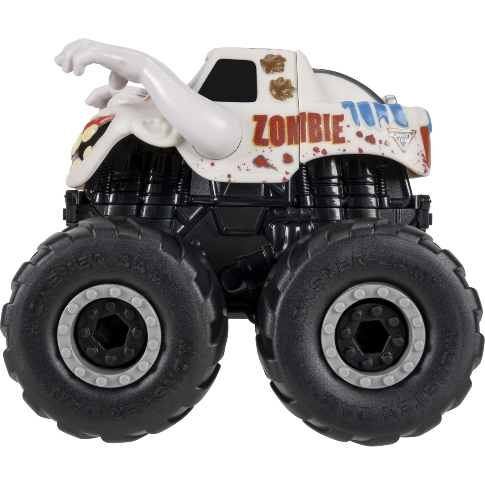 Jazwares Monster Jam Zombie Monstruction Truck - 5-Inch Buildable Vehicle | 16 Pieces | Ages 3+ 3