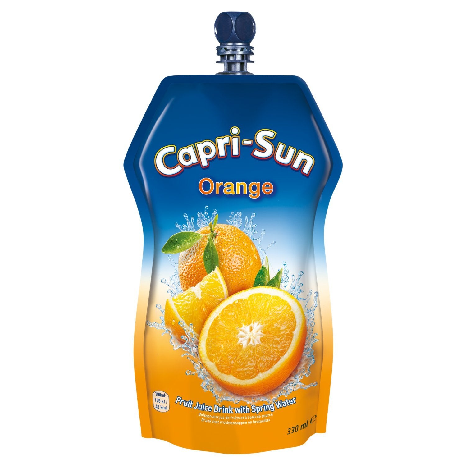 Capri-Sun Orange Juice Drink - Still Fruit Juice from Concentrate | 330ml Pouch