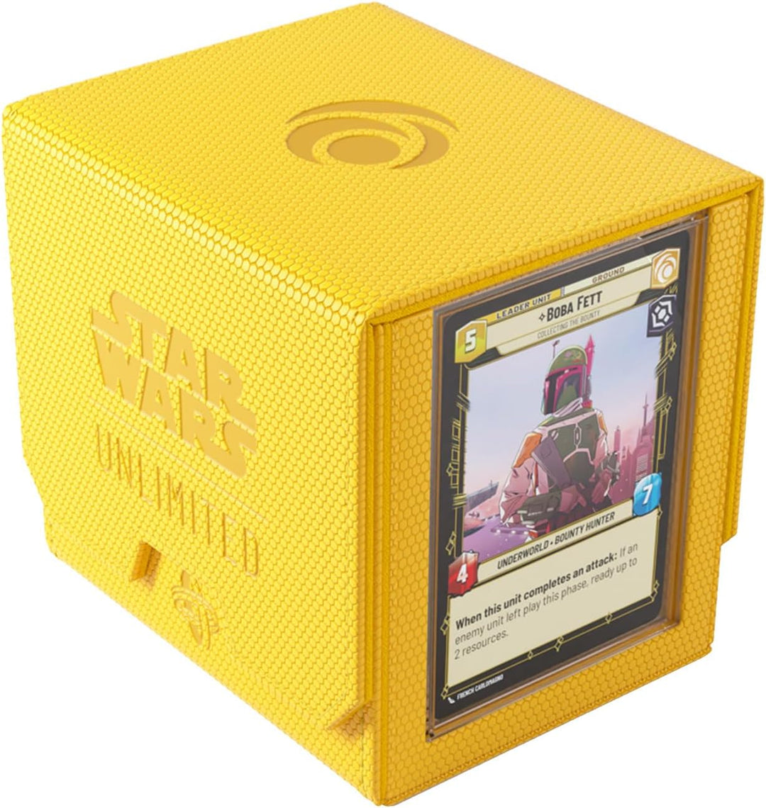 Gamegenic Star Wars Unlimited Deck Pod - Yellow - Trading Card Game Accessory