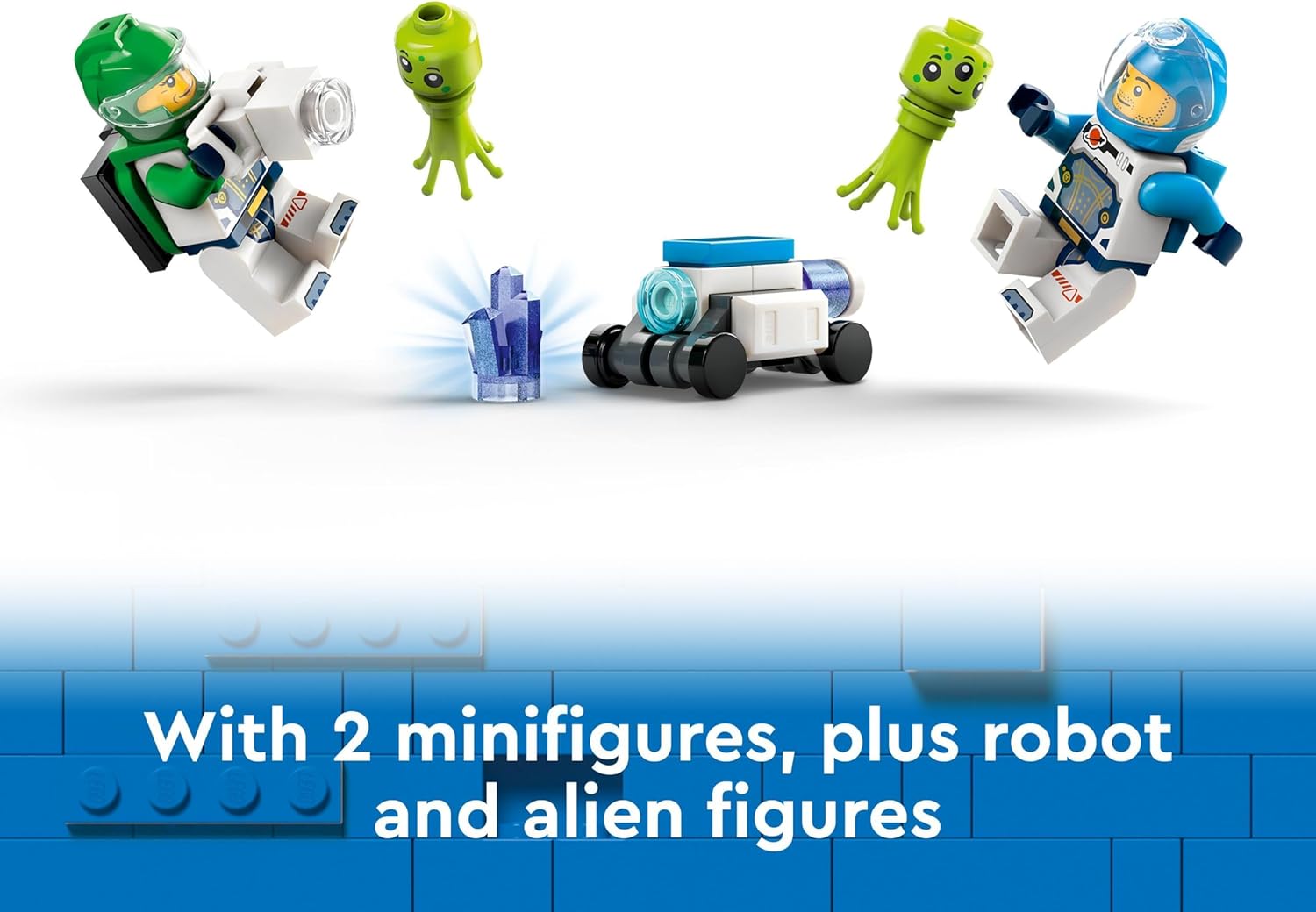 LEGO City Space Explorer Rover and Alien Life Building Set - 311-Piece Playset for Ages 6+ 2