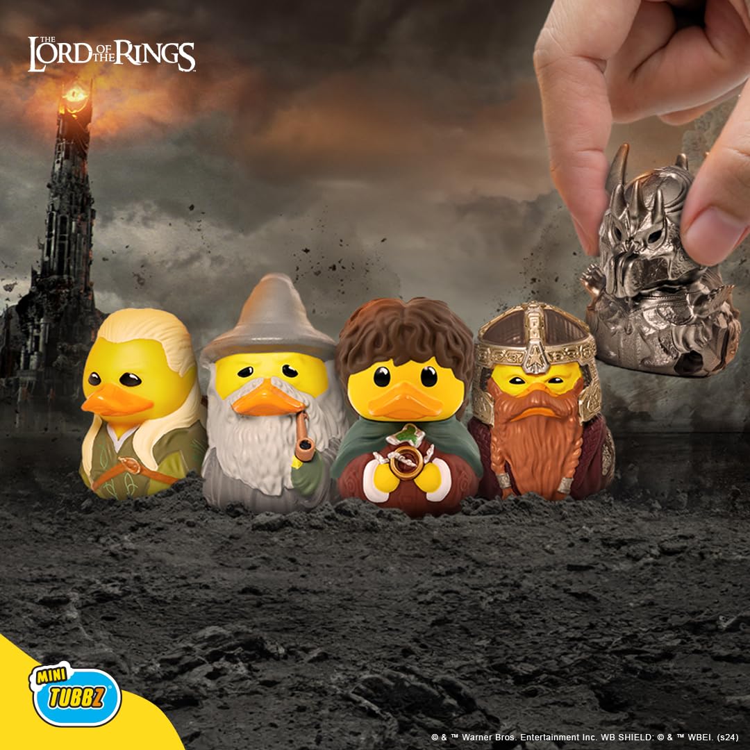 TUBBZ Mini: Lord of the Rings - Gimli Cosplaying Rubber Duck Vinyl Figure 4