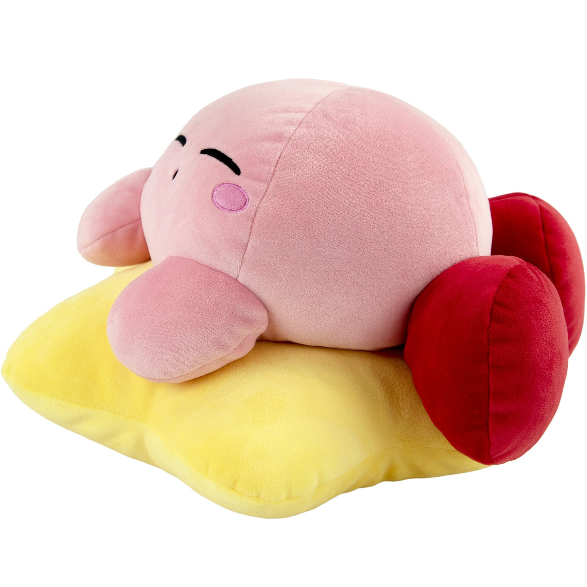 Club Mocchi Mocchi Warp Star Kirby Mega Plush Toy - 15 Inch 2