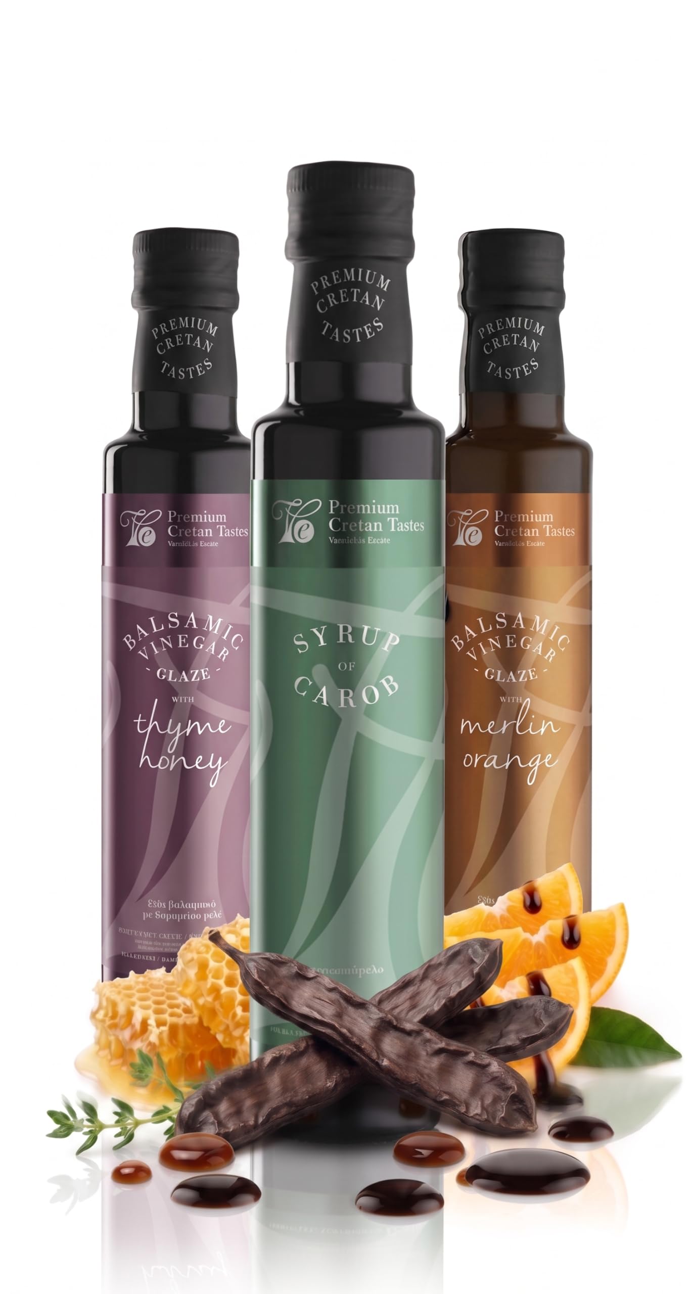 Charisma Vassilakis Estate Gourmet Greek Condiment Gift Set - 3 x 250ml