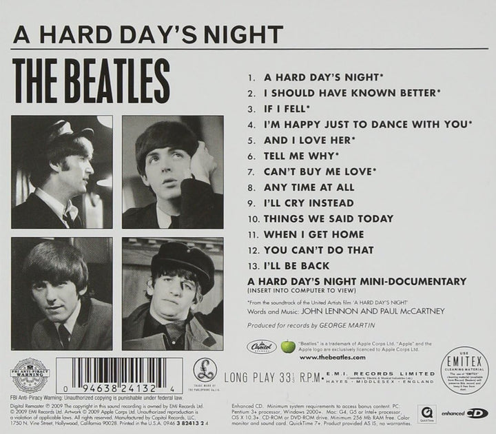 The Beatles - A Hard Day's Night [Audio CD]